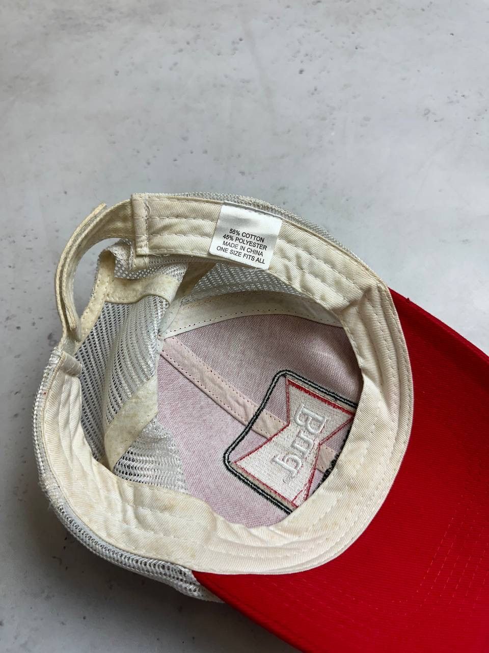 Budweiser Vintage Bud Trucker Hat Y2K Os Size ONE SIZE - 3 Thumbnail