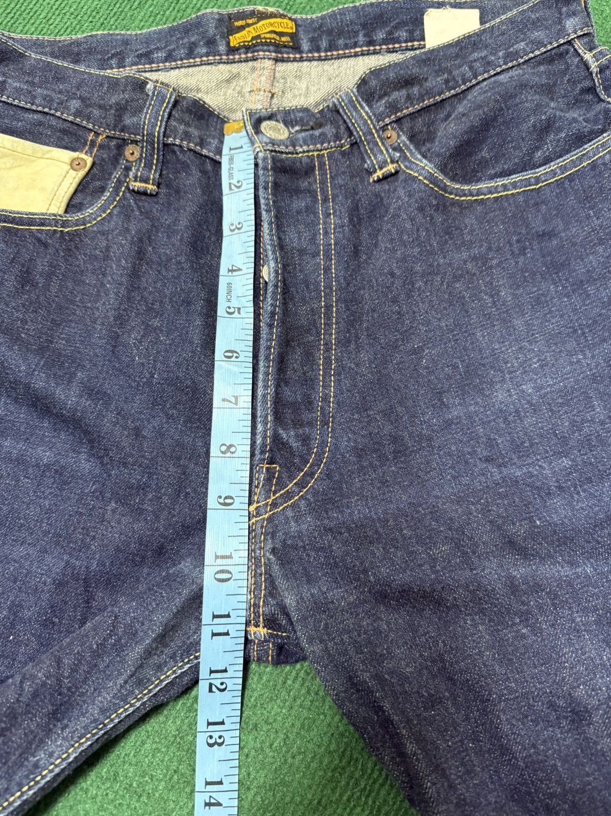 Indian Motorcycle Indian Motorcycle Selvage Jeans Leather Pocket Size US 32 / EU 48 - 14 Thumbnail