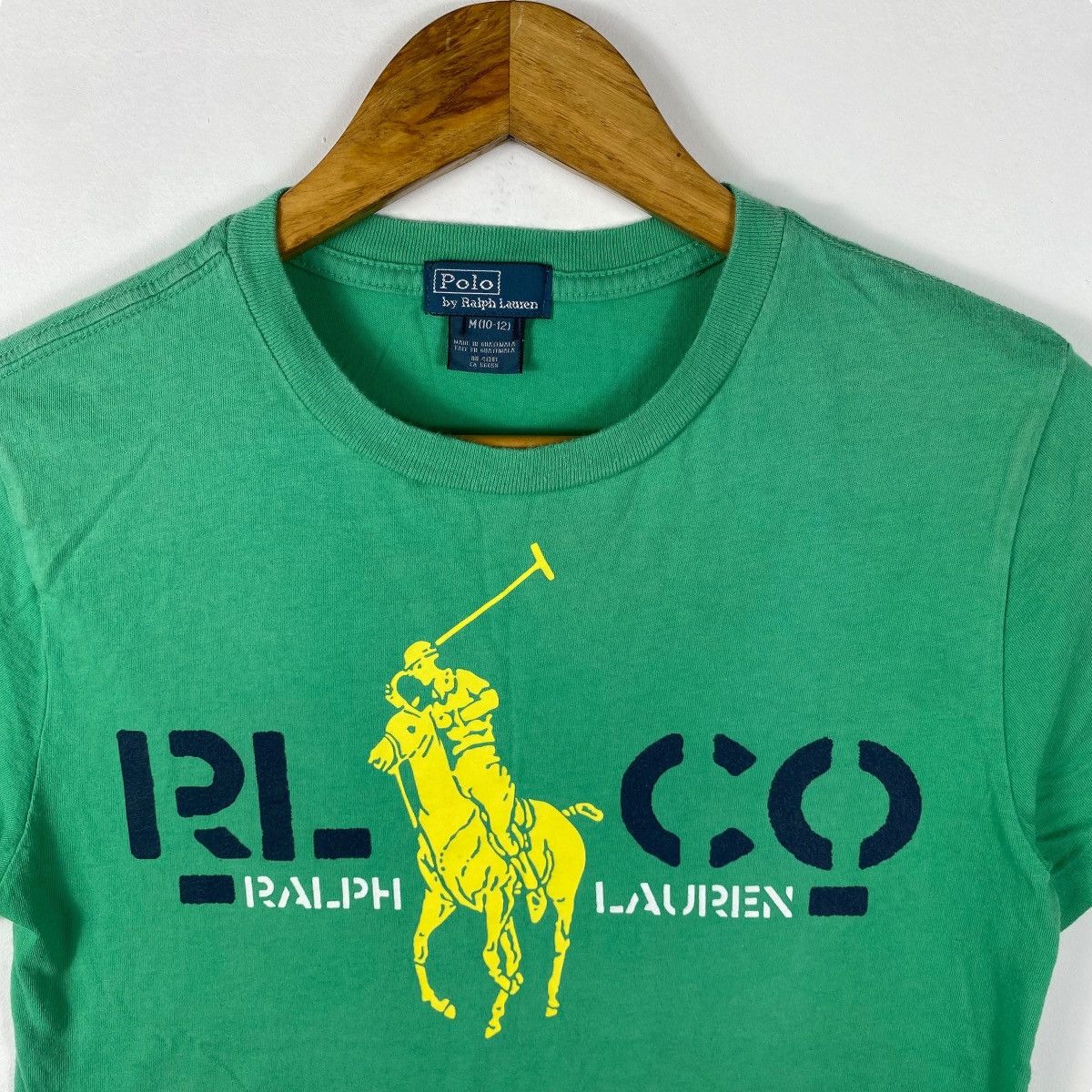Polo Ralph Lauren Vintage POLO By RALPH LAUREN Graphic Women Tops Tee Shirt Size M / US 6-8 / IT 42-44 - 2 Thumbnail