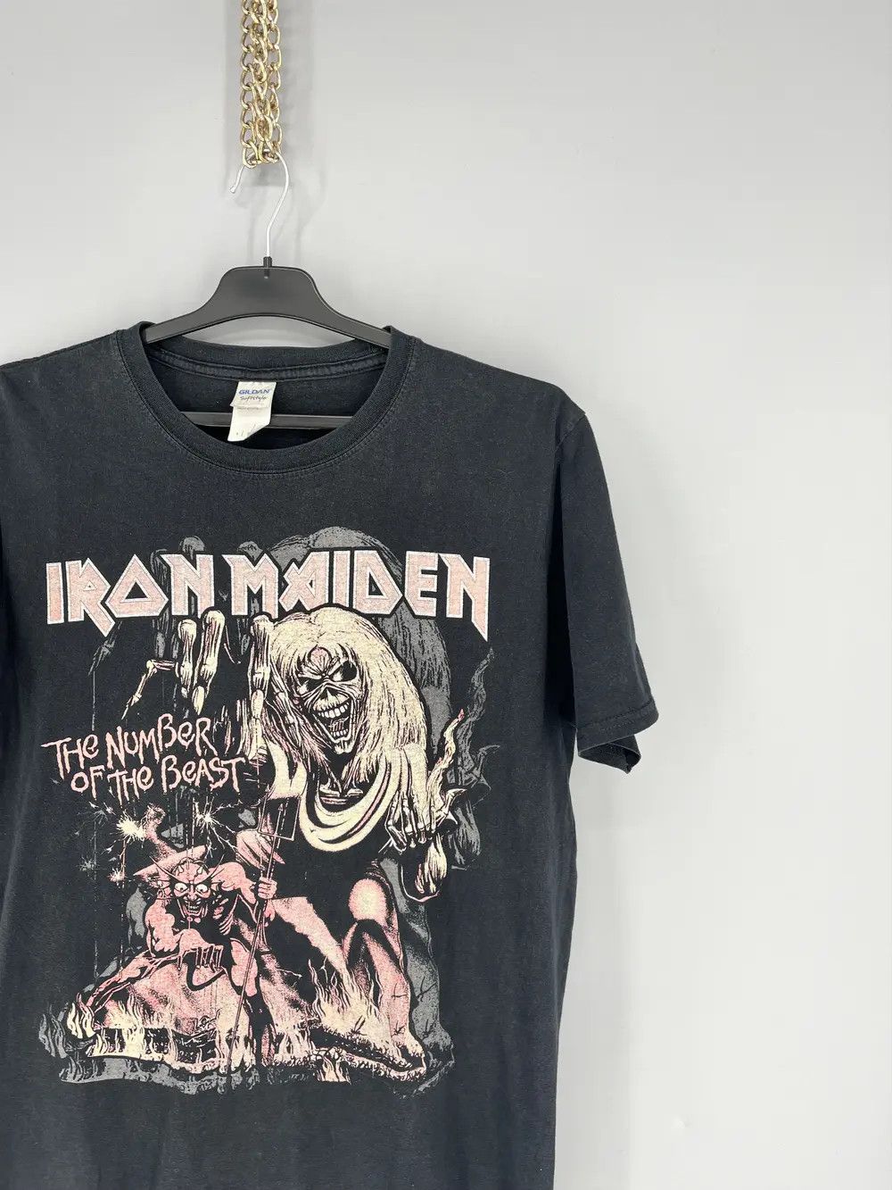 Band Tees Vintage Y2K Iron Maiden Face Horror Tee Band Rock T Shirt Size US M / EU 48-50 / 2 - 5 Thumbnail