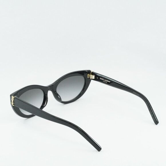 Saint Laurent Paris 🕶️ New Saint Laurent SLM115 002 Sunglasses - Black Frame Size ONE SIZE - 13 Thumbnail