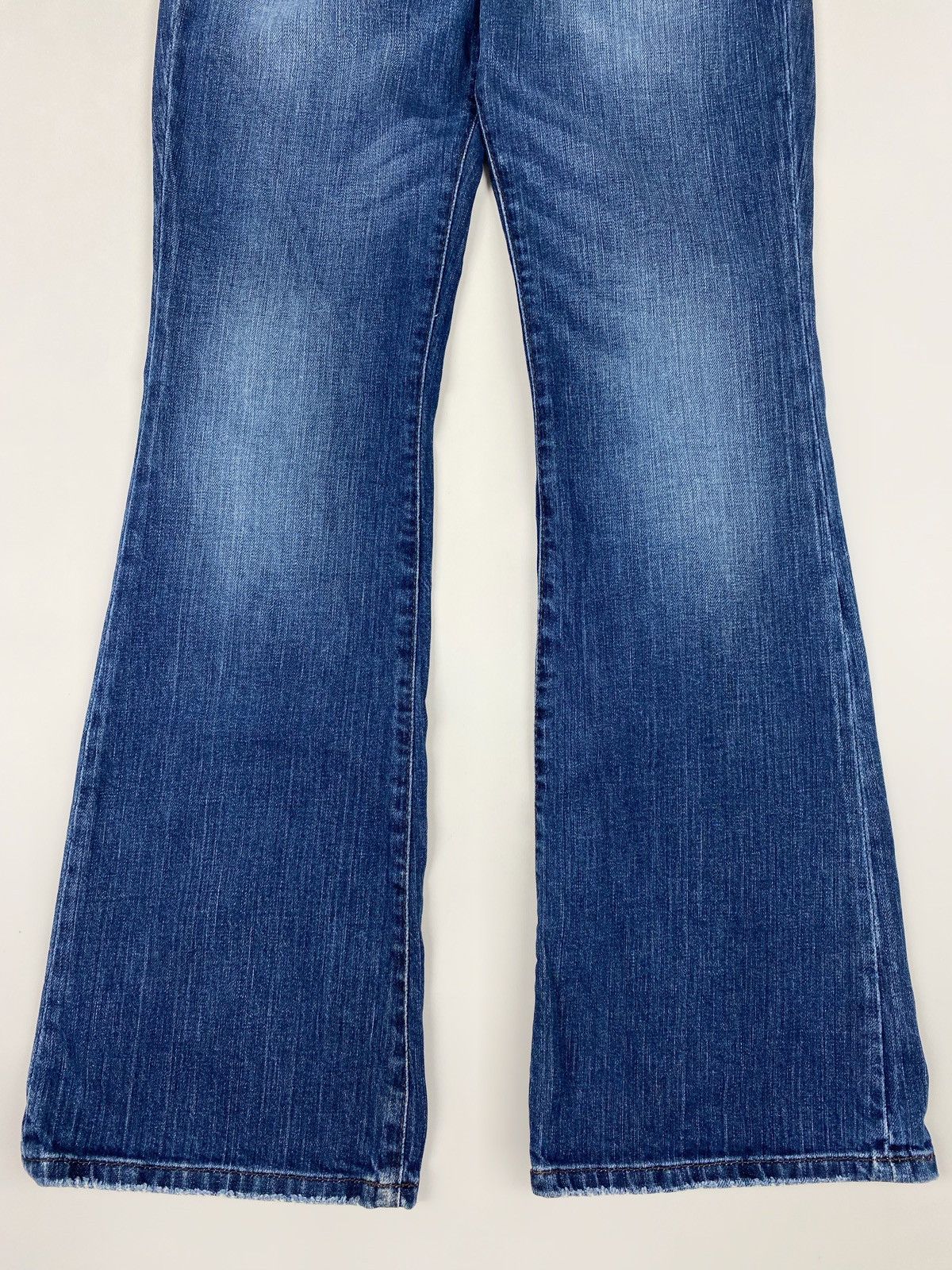 Polo Ralph Lauren Y2K Vintage Polo Jeans Low Rise Buckleback Bootcut Denim 29 Size 29" - 5 Thumbnail