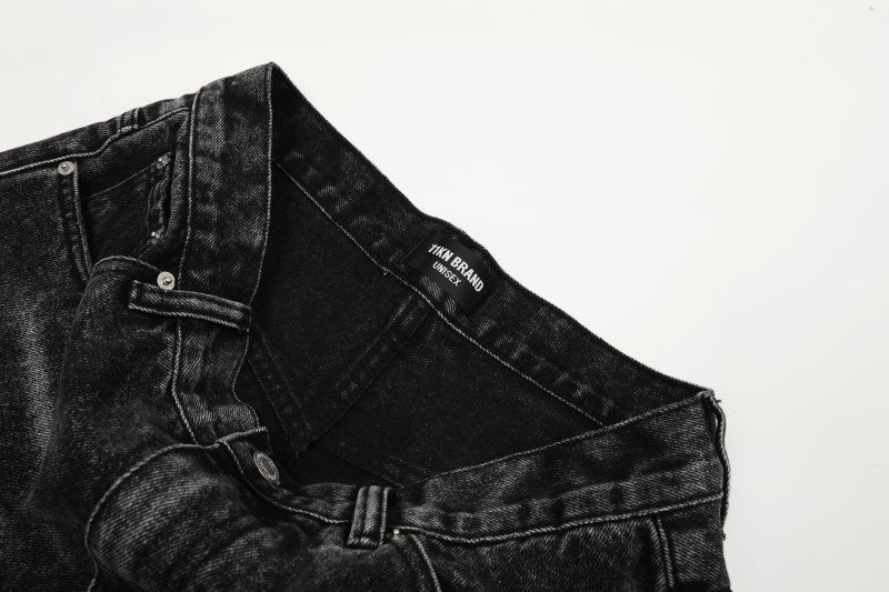 Japanese Brand × Vintage Vintage washed distressed loose cargo ripped straight jeans Size US 32 / EU 48 - 4 Thumbnail