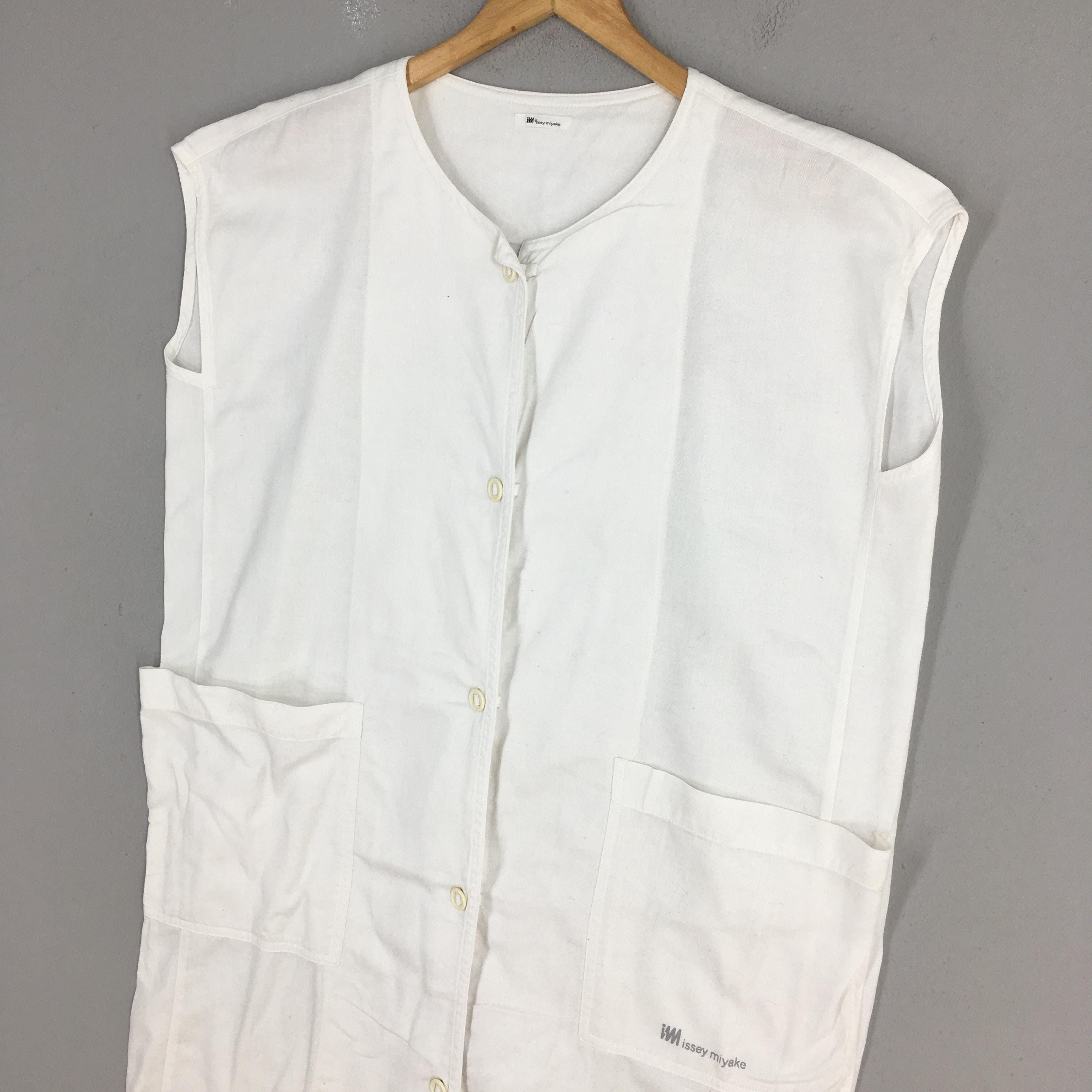 Issey Miyake IM Issey Miyake Double Big Pocket Cotton Jacket Large Size US L / EU 52-54 / 3 - 3 Thumbnail