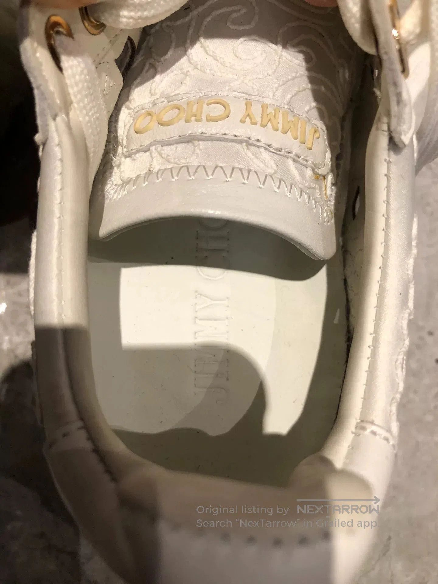 Jimmy Choo Jimmy Choo Perforated Dad Shoes. Size US 5 / IT 35 - 8 Thumbnail