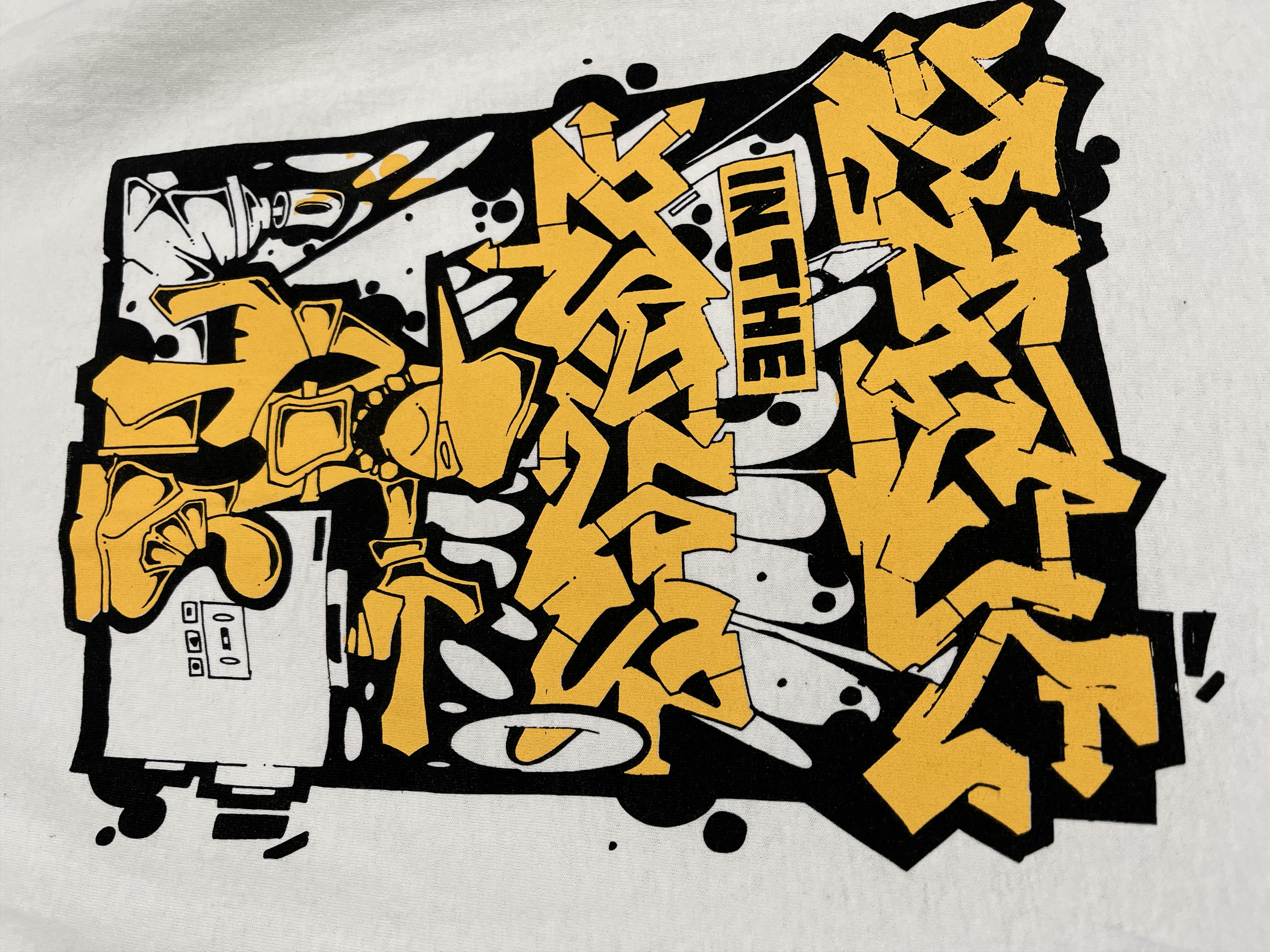 Japanese Brand Vintage Y2K ADULT “ BACK IN THE DAYS “ Humor Tee Size US S / EU 44-46 / 1 - 12 Thumbnail