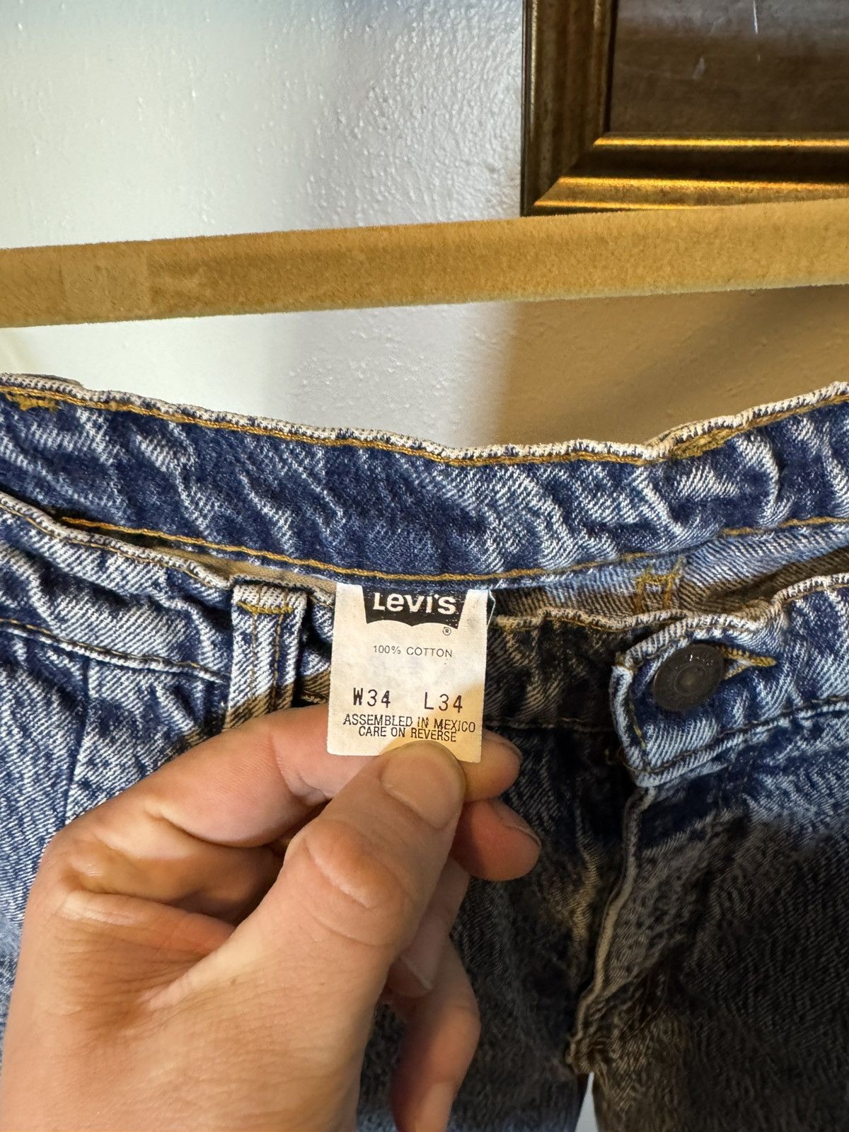 Levi's Vintage Levi’s Silver Tab Acid Washed Jeans Size US 34 / EU 50 - 4 Thumbnail