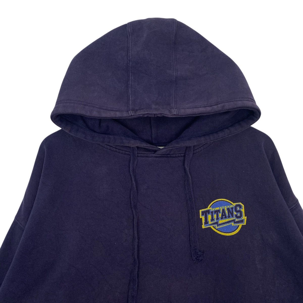 Vintage Vintage Spread Shirt Men Hoodie Embroidered Navy Blue Size US XL / EU 56 / 4 - 4 Thumbnail