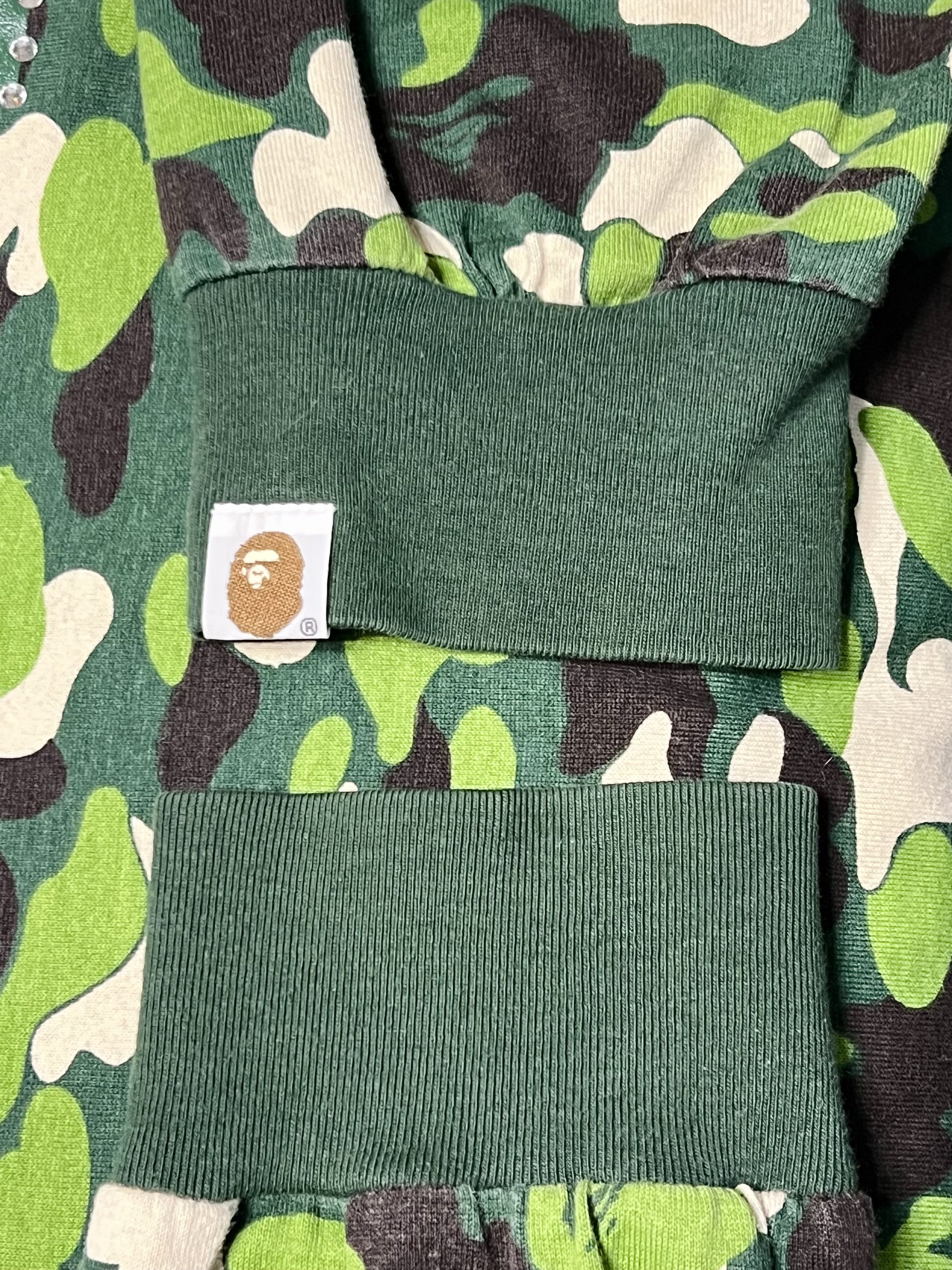 Bape × Swarovski Rare BAPE x Swarovski Camo Longsleeve MINT Condition Size US L / EU 52-54 / 3 - 3 Thumbnail