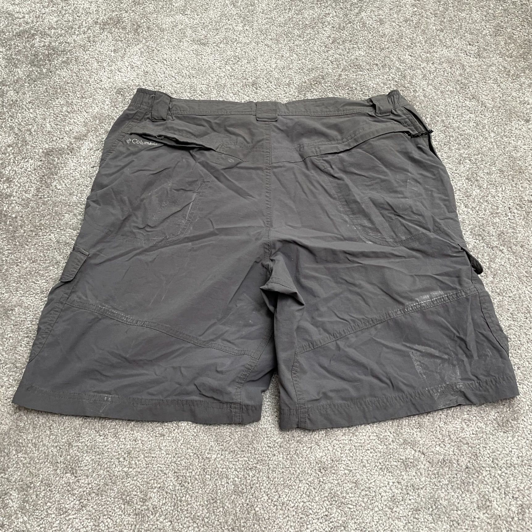 Vintage Columbia Womens Cargo Shorts Omni Wick Large 10L Dark Gray Nylon Outdoor Casual Size 36" / US 14 / IT 50 - 2 Thumbnail