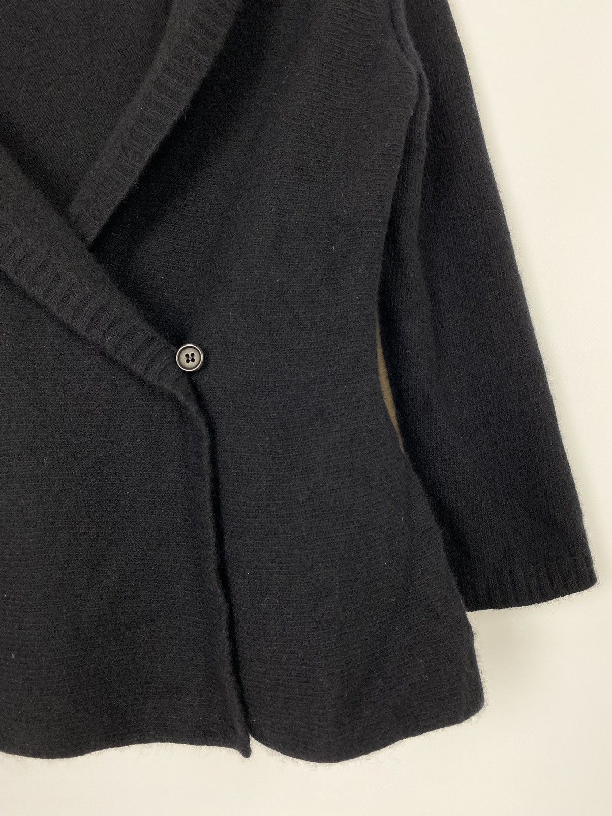 Max Mara Max Mara Cashmere Blend 3/4 Sleeve Shawl Collar Cardigan Size M / US 6-8 / IT 42-44 - 4 Thumbnail