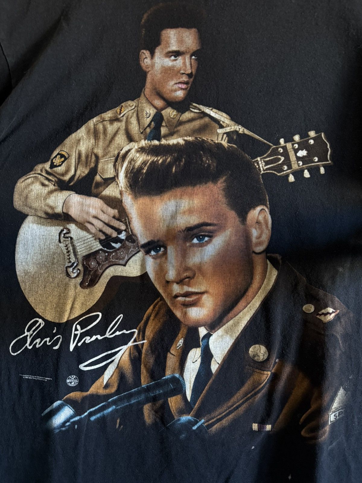 Band Tees Elvis Presley Vintage Band Tee Size US L / EU 52-54 / 3 - 3 Thumbnail
