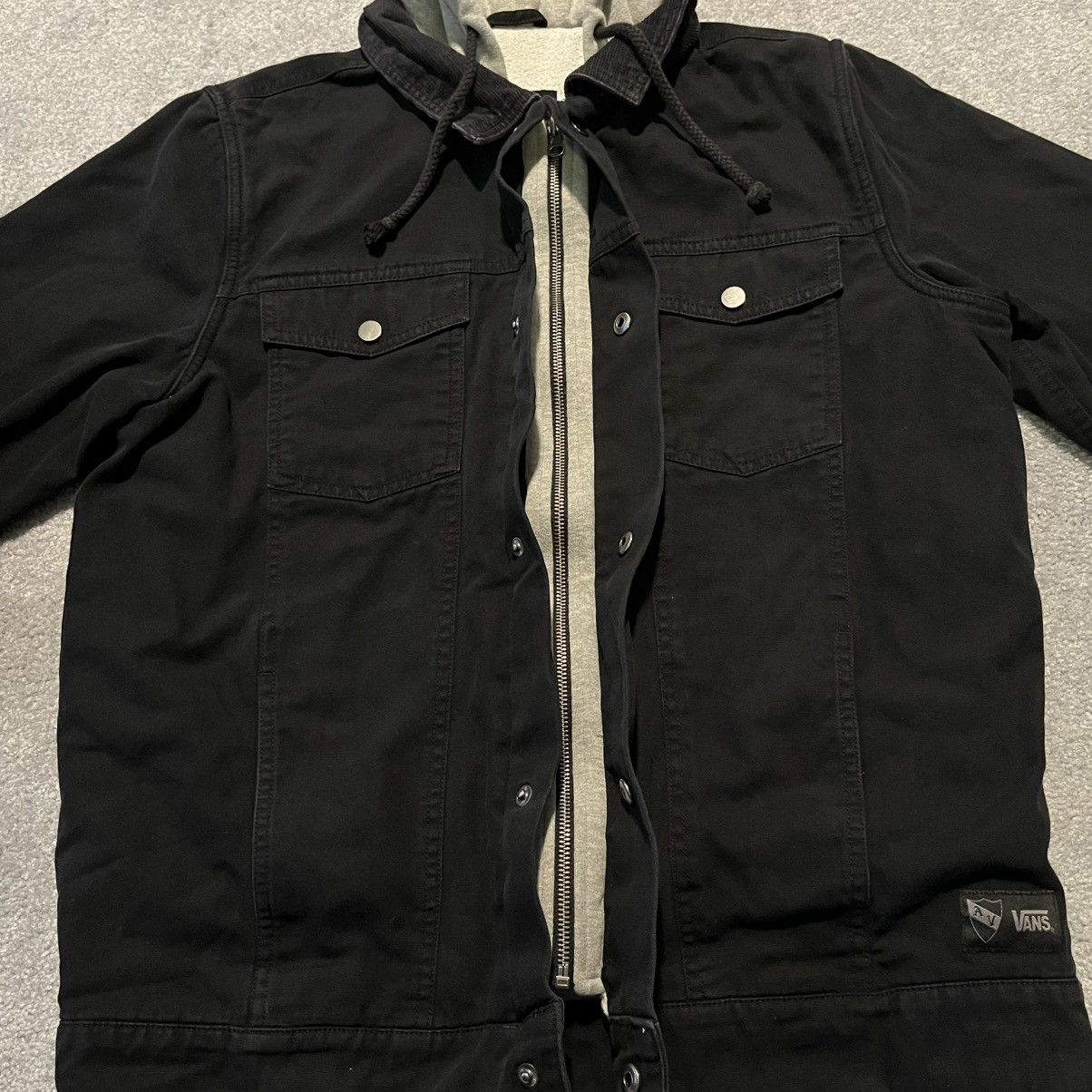 Vans × Vintage Vintage Vans x AV Anthony Van Engelen Jean Hooded Zip Jacket Size US M / EU 48-50 / 2 - 4 Thumbnail