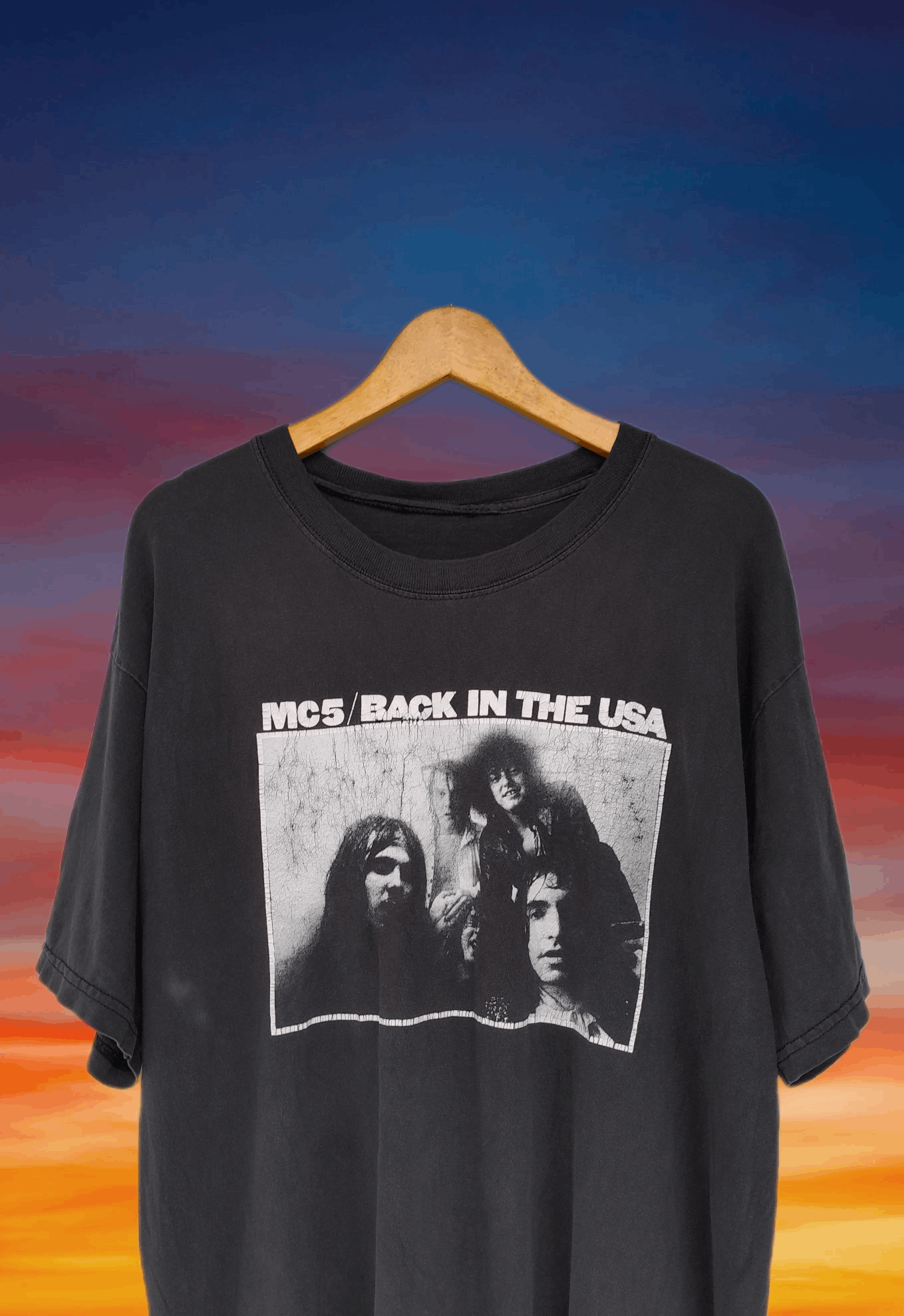 Band Tees × Vintage Vintage 90s MC5 band Back in the USA T-Shirt Size US L / EU 52-54 / 3 - 3 Thumbnail