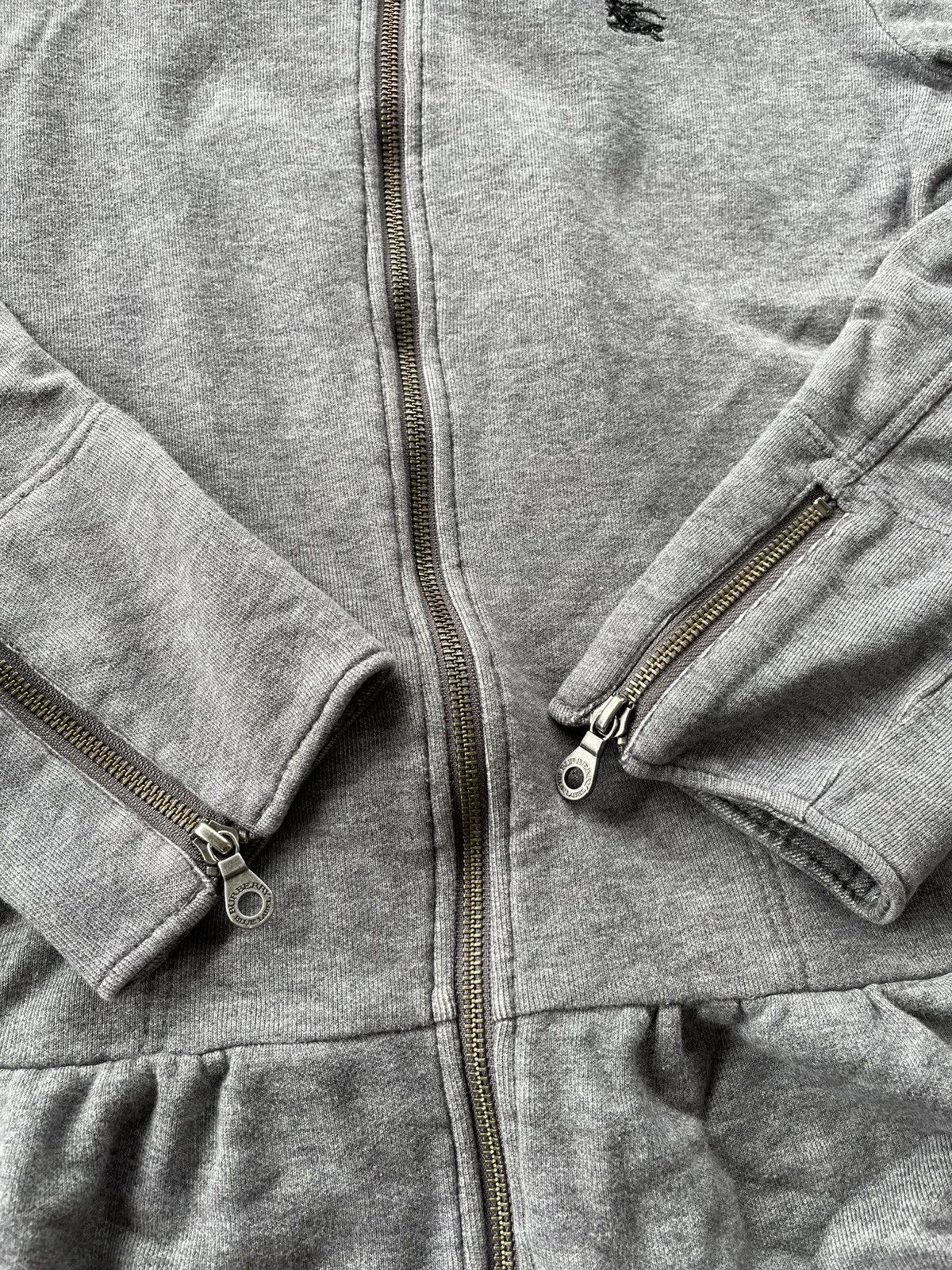 Burberry Burberry blue label zipper hoodie Size US L / EU 52-54 / 3 - 2 Thumbnail