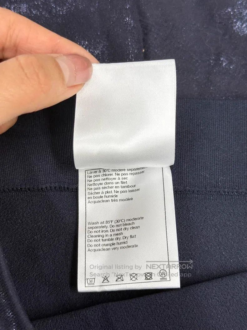 Chanel Chanel Size M Ski series dark blue fine flash leggings Size 42" / US 20 - 5 Thumbnail