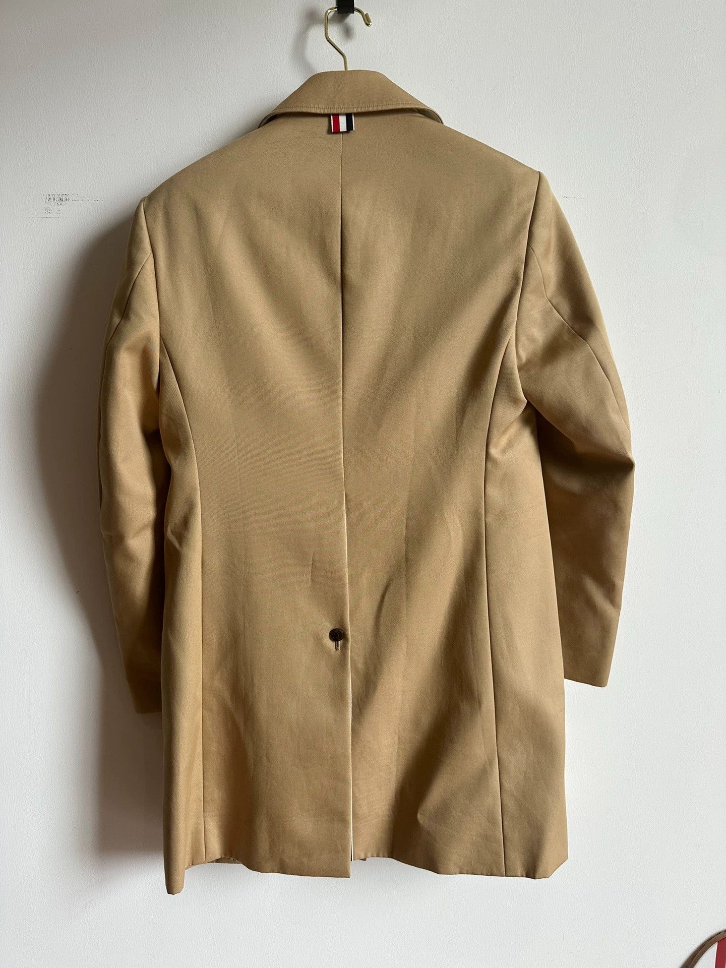 Thom Browne Thom Browne Classic Khaki Coat Men's Size 0 Size US XS / EU 42 / 0 - 2 Thumbnail