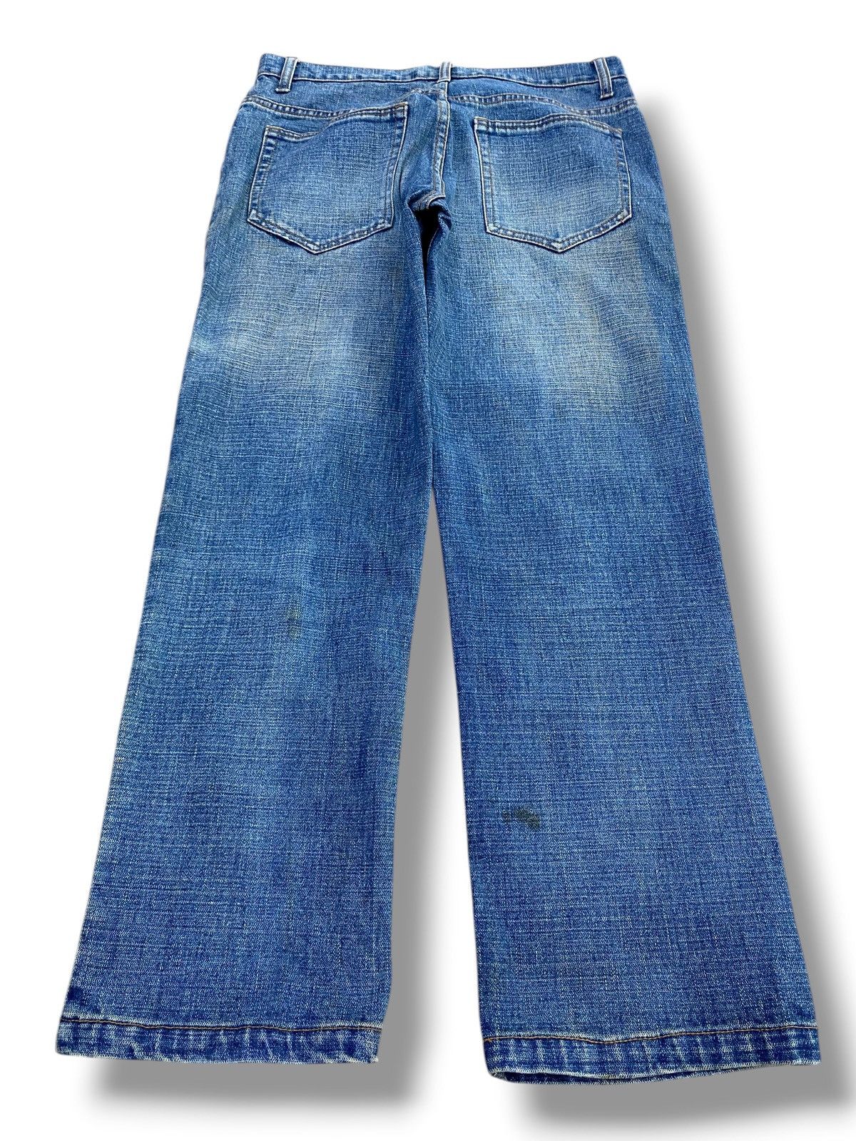 Japanese Brand Barcedons Japanese Brand Mud Faded Wash Style Loose Jeans Size US 30 / EU 46 - 3 Thumbnail