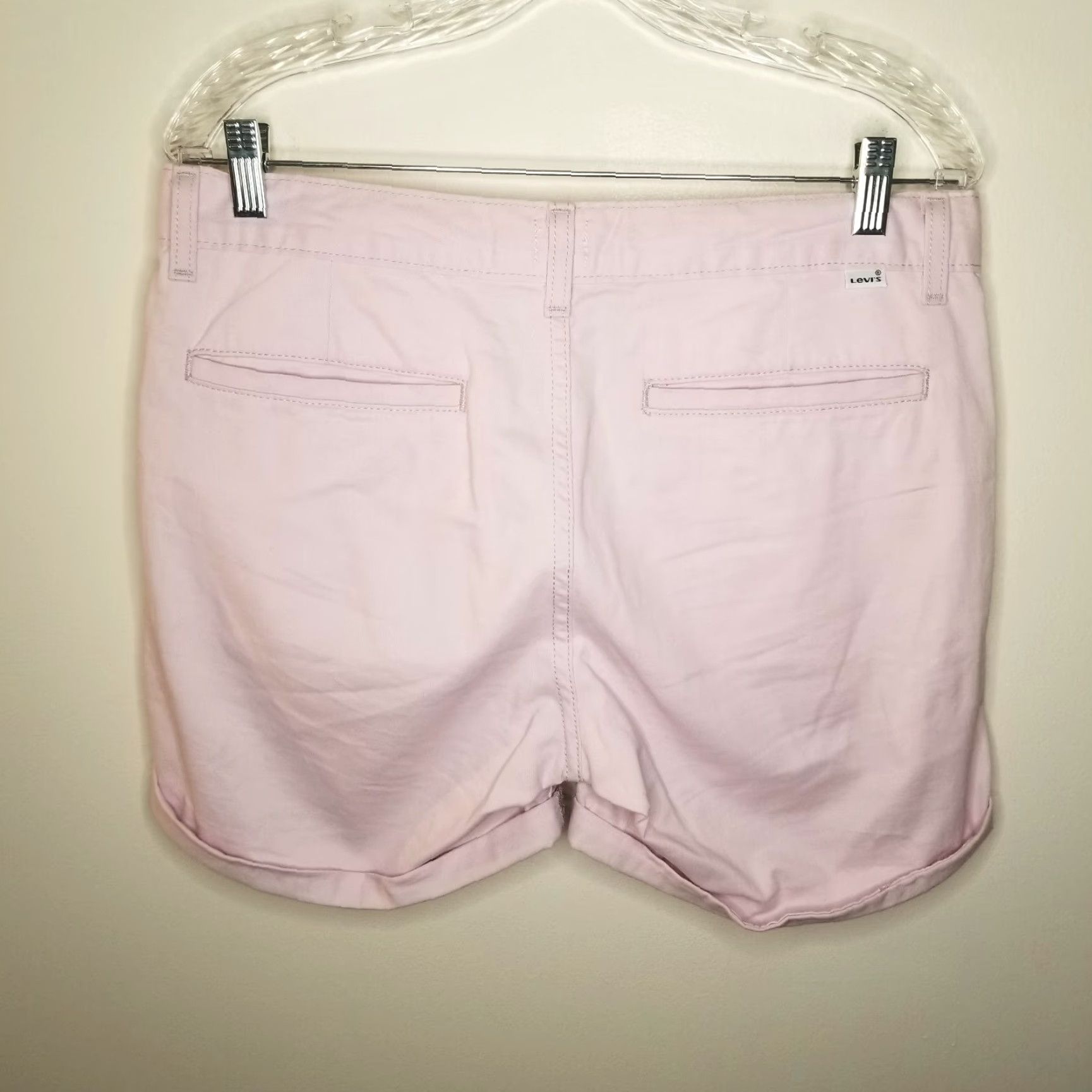 Levi's Levi's Women's Shorts Pink Chino 29 Size 29" - 4 Thumbnail