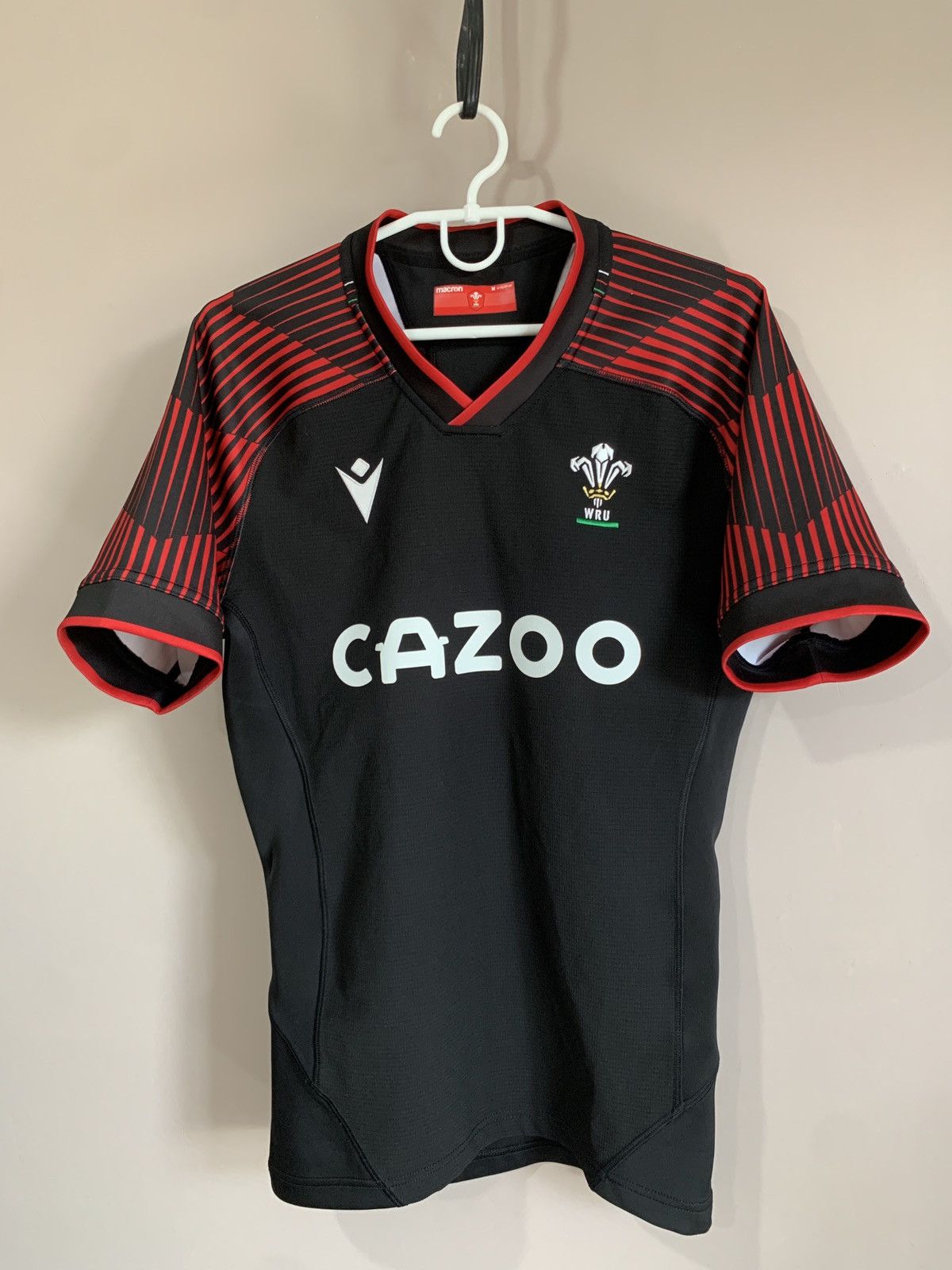 Macron Wales Home Player Issue Rugby Shirt Macron Jersey Size M Size US M / EU 48-50 / 2 - 1 Thumbnail