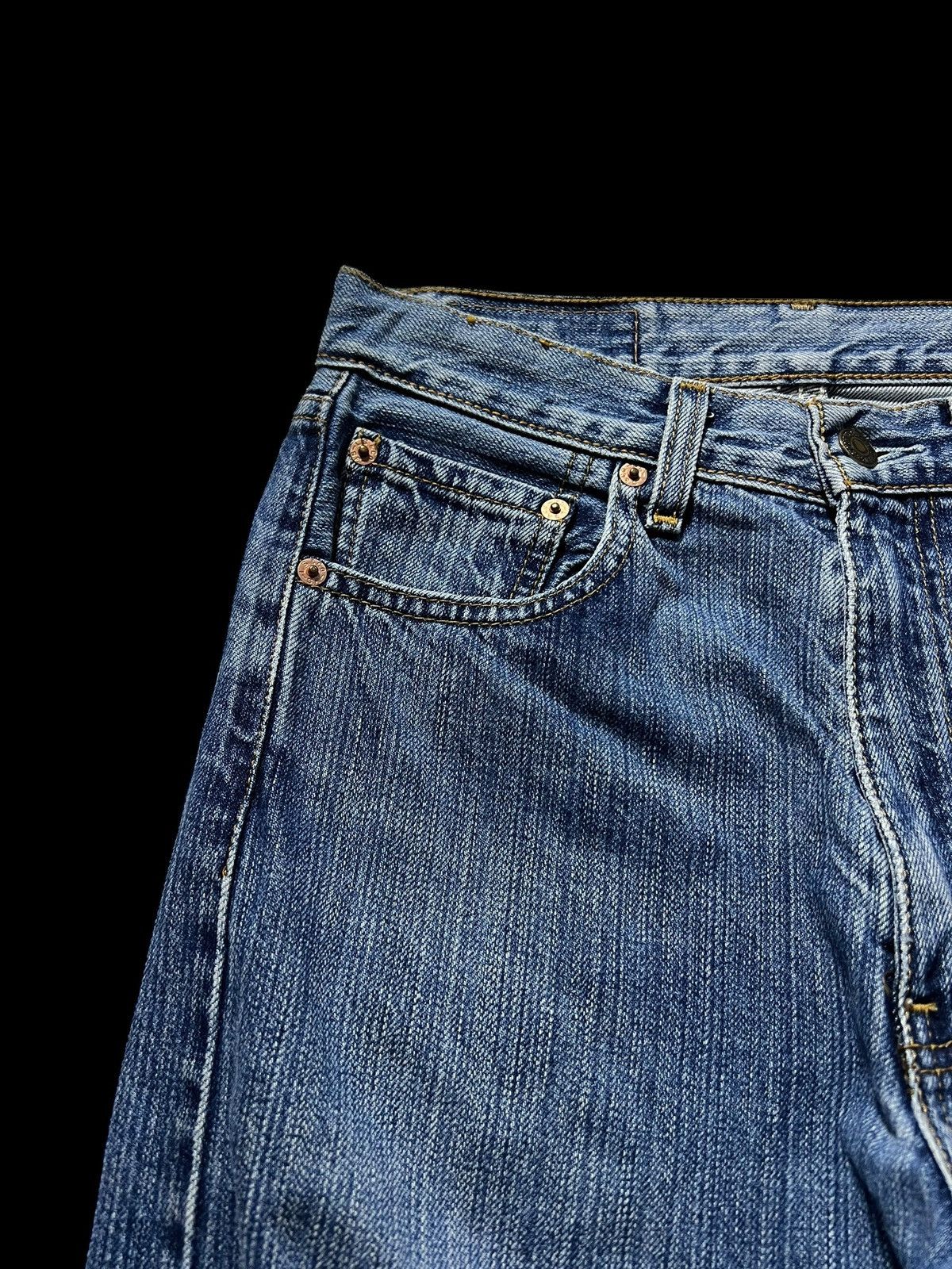 If Six Was Nine × Levi's 💥Baggy💥Vintage 90’s Levis 512 Washed Jeans Very Rare Size US 28 / EU 44 - 5 Thumbnail