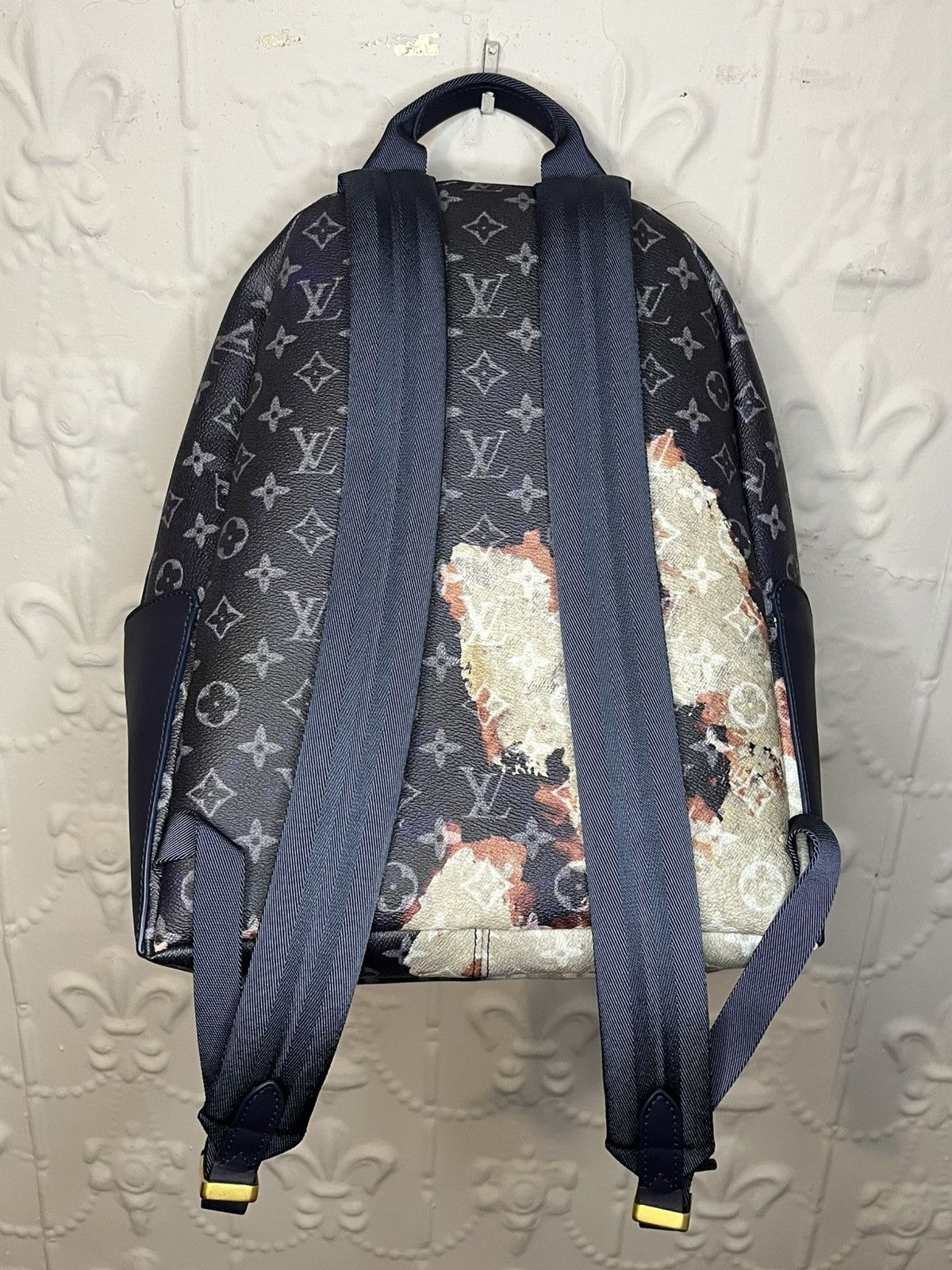 Louis Vuitton LOUIS VUITTON Discovery Backpack PM Ink Blue Patent Canvas Size ONE SIZE - 2 Thumbnail