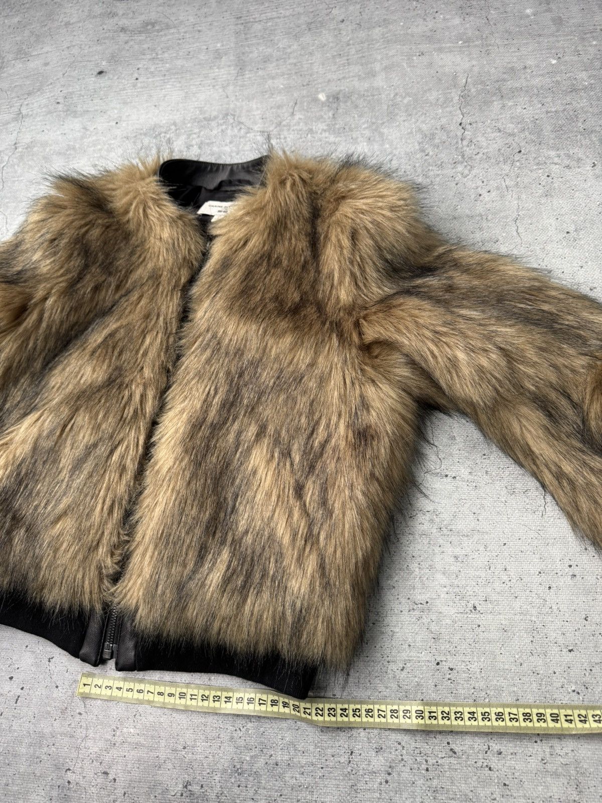 If Six Was Nine If Six Was Nine Uniqlo Japanese Brend Fur Faux Jacket Size S / US 4 / IT 40 - 14 Thumbnail