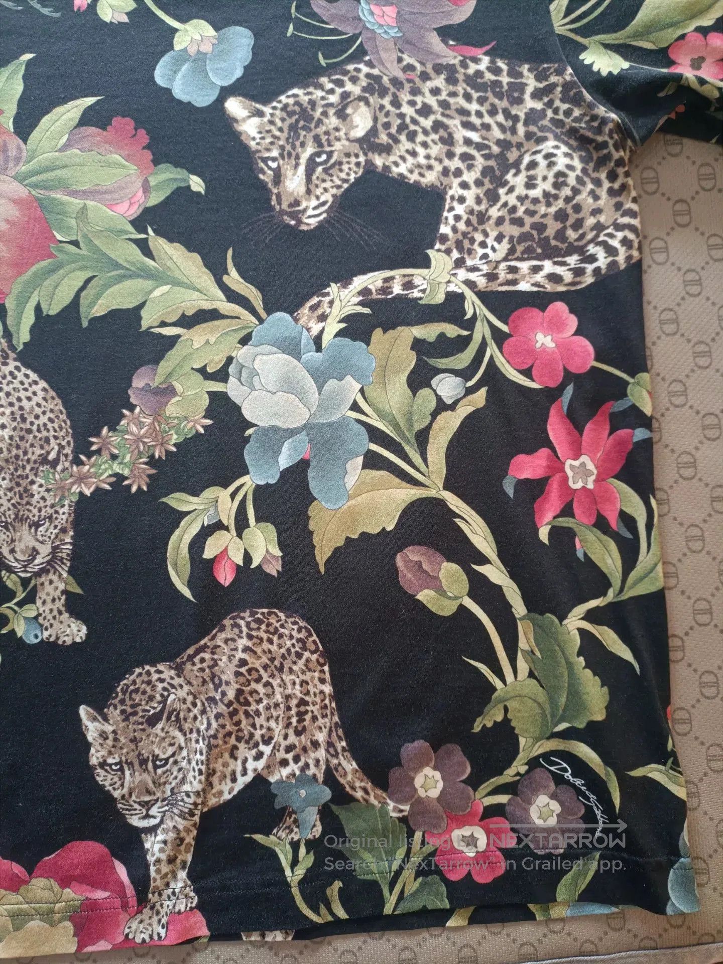 Dolce & Gabbana Dolce & Gabbana Leopard Floral T. Size US S / EU 44-46 / 1 - 8 Thumbnail