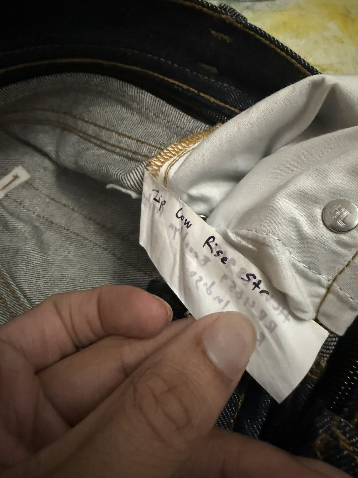 Helmut Lang Helmut Lang Cumberbund Zipper Jeans SAMPLE 1OF1 Size US 32 / EU 48 - 5 Thumbnail