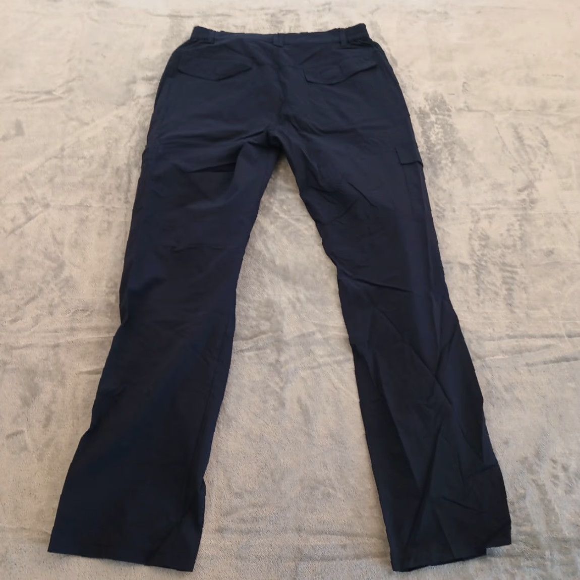 Vintage Nonwe Cargo Pants Mens 32 Blue Nylon Spandex 30x31 Pockets Size US 32 / EU 48 - 6 Thumbnail
