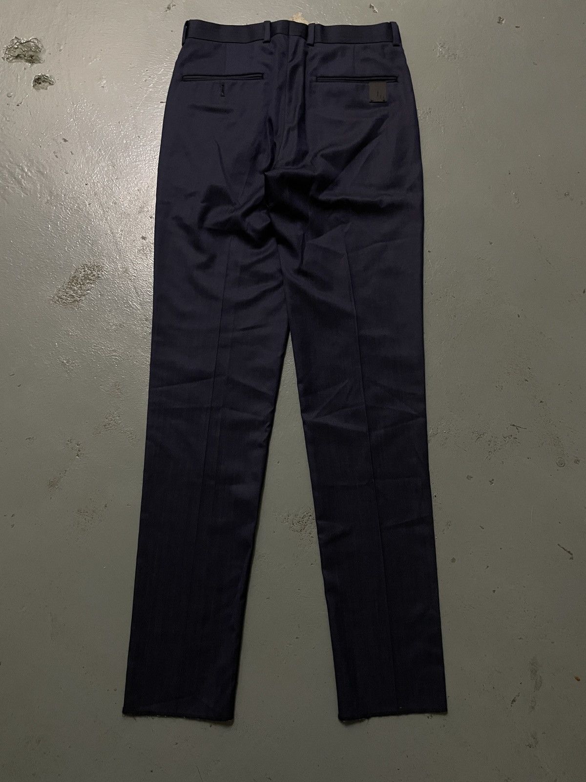 Designer × Japanese Brand × N.Hoolywood N. Hoolywood Blue Navy Casual Silk Pants Size US 30 / EU 46 - 8 Thumbnail