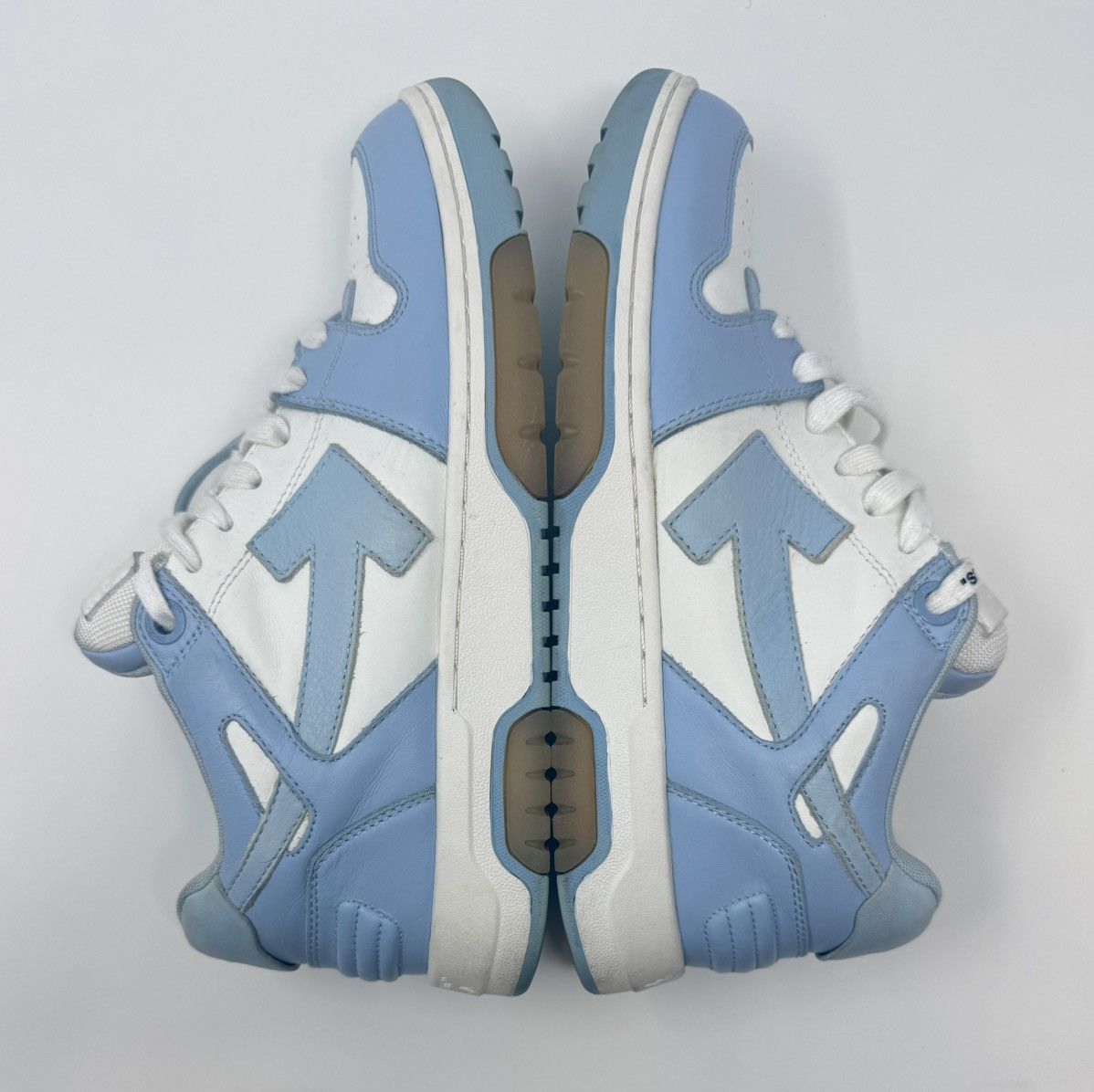 Off-White Off-White Out of Office Sneaker Light Blue Size US 9 / EU 42 - 3 Thumbnail
