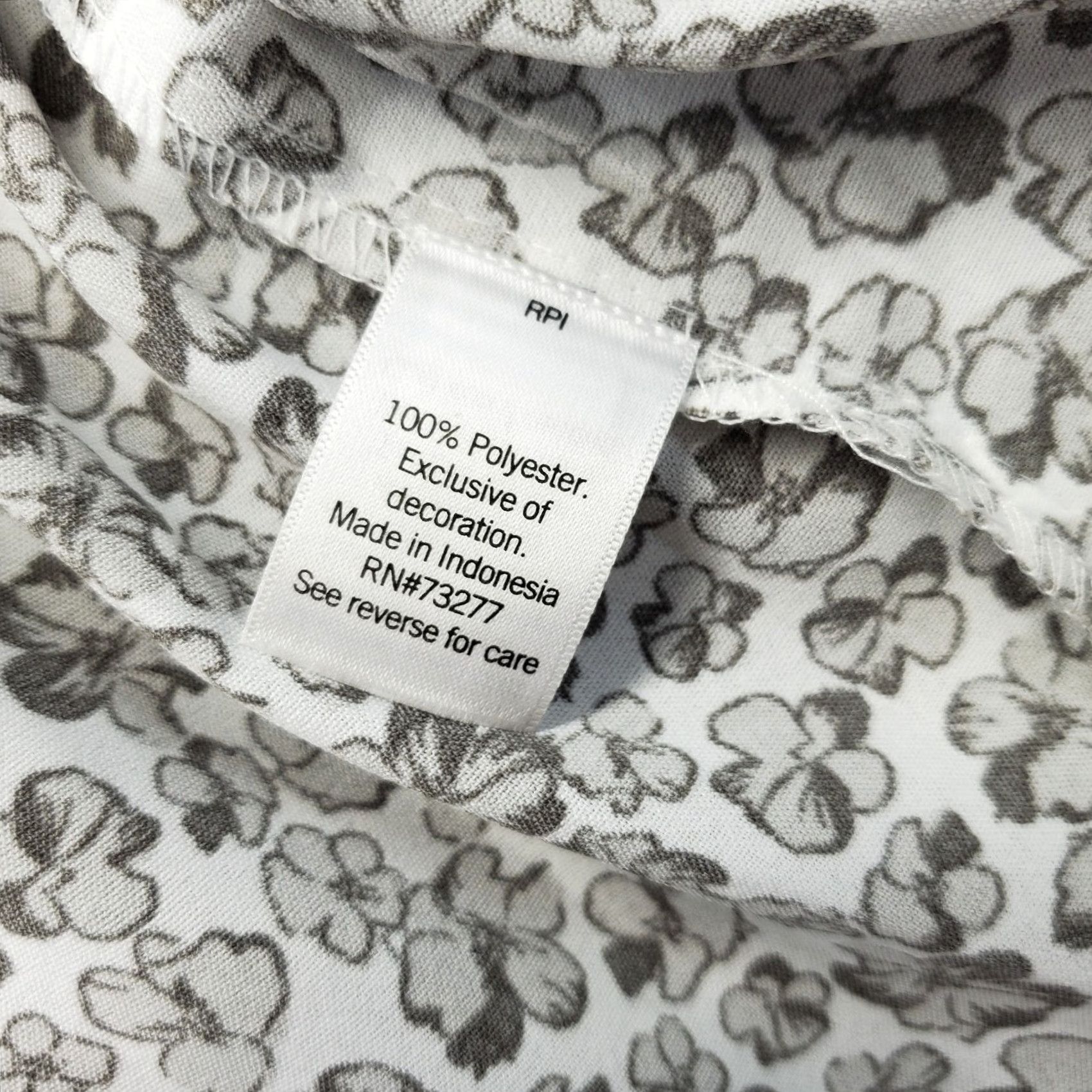 Nine West Nine West Blouse Womens L Multi Floral Off the Shoulder Empire Waist Shirt Color Multicolor Casual Party/Cocktail 90s? Size L / US 10 / IT 46 - 7 Thumbnail