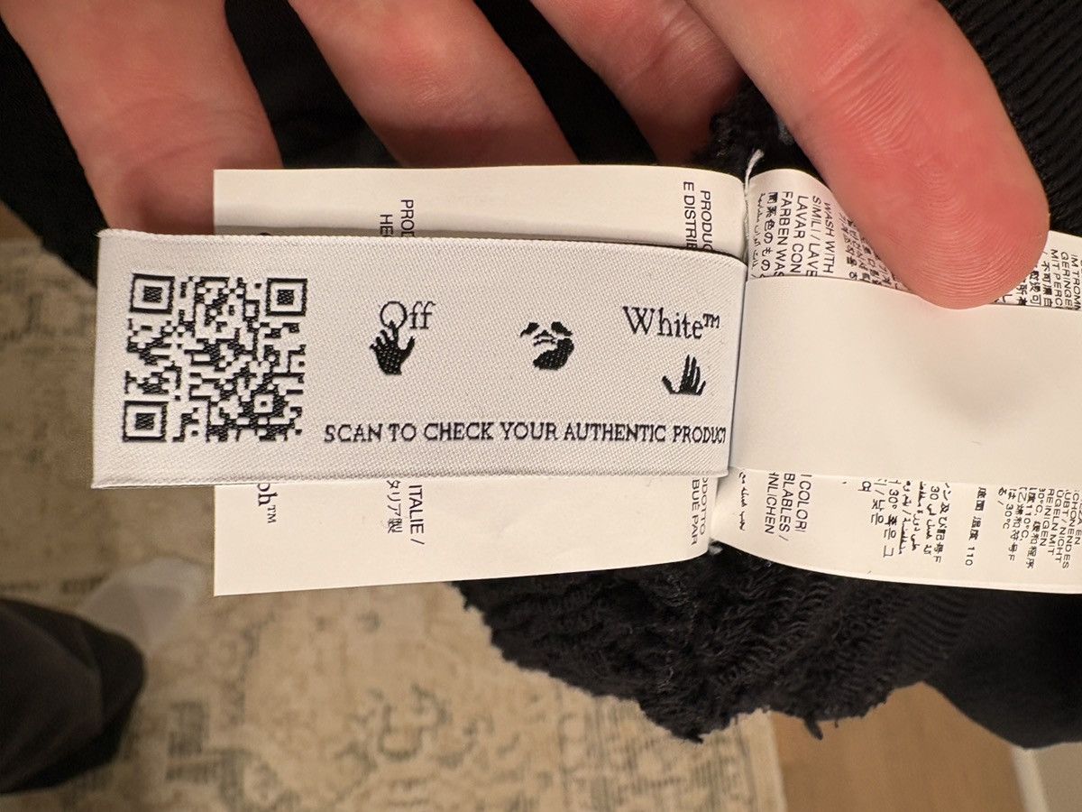 Off-White Off-White Boro Arrow Oversize Skate Hoodie Size US XL / EU 56 / 4 - 8 Thumbnail