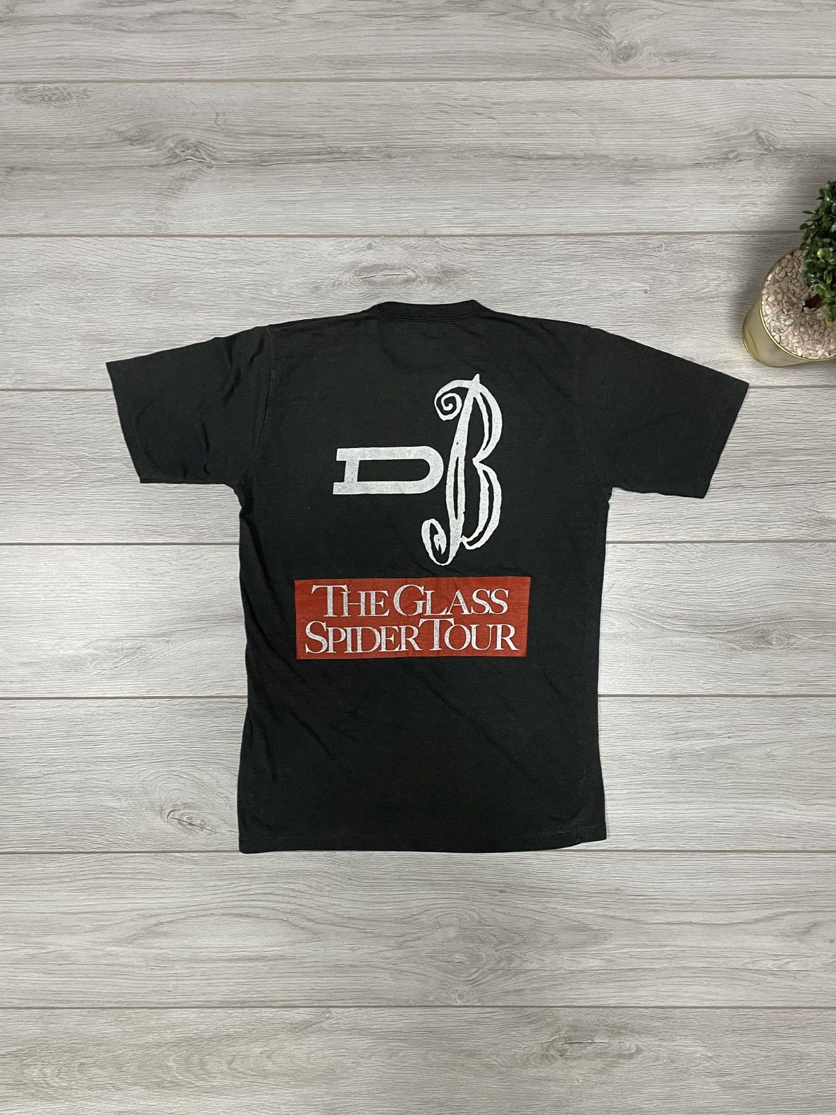 Band Tees 1987 David Bowie The Glass Spider Tour single stich tee Size US L / EU 52-54 / 3 - 2 Thumbnail