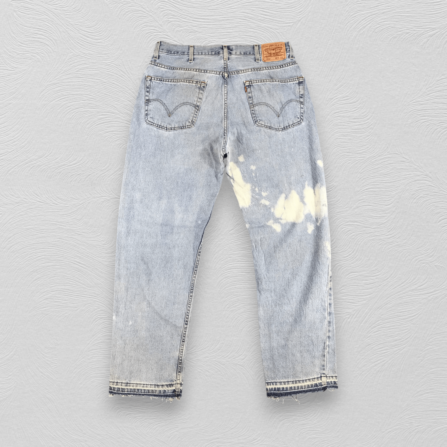 Levi's Vintage Levi's 550 Jeans Medium Wash Denim KJ408 Size US 37 - 2 Thumbnail
