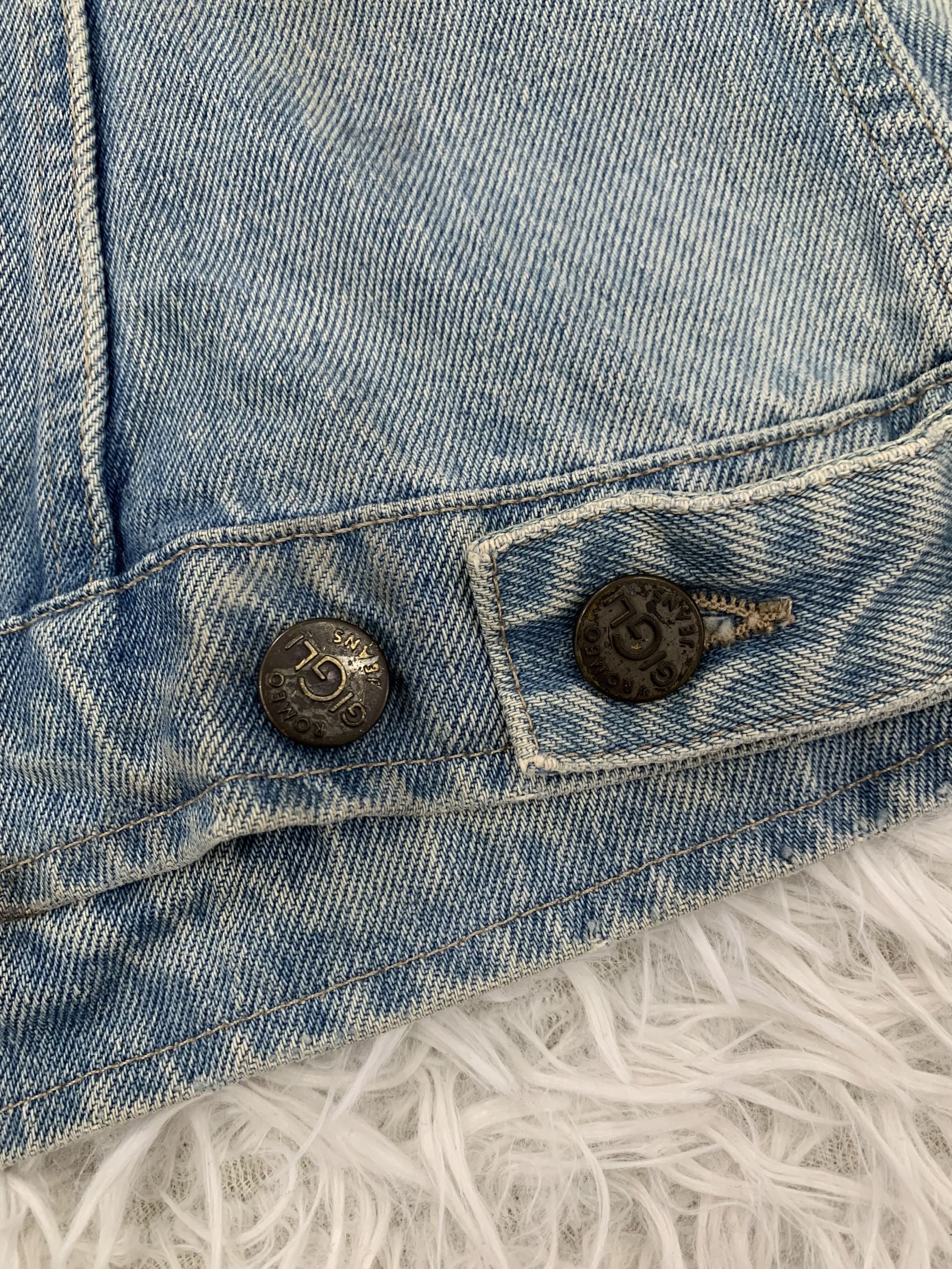 Romeo Gigli Vintage Romeo Gigli Denim Jacket Made in Italy Size US S / EU 44-46 / 1 - 9 Thumbnail