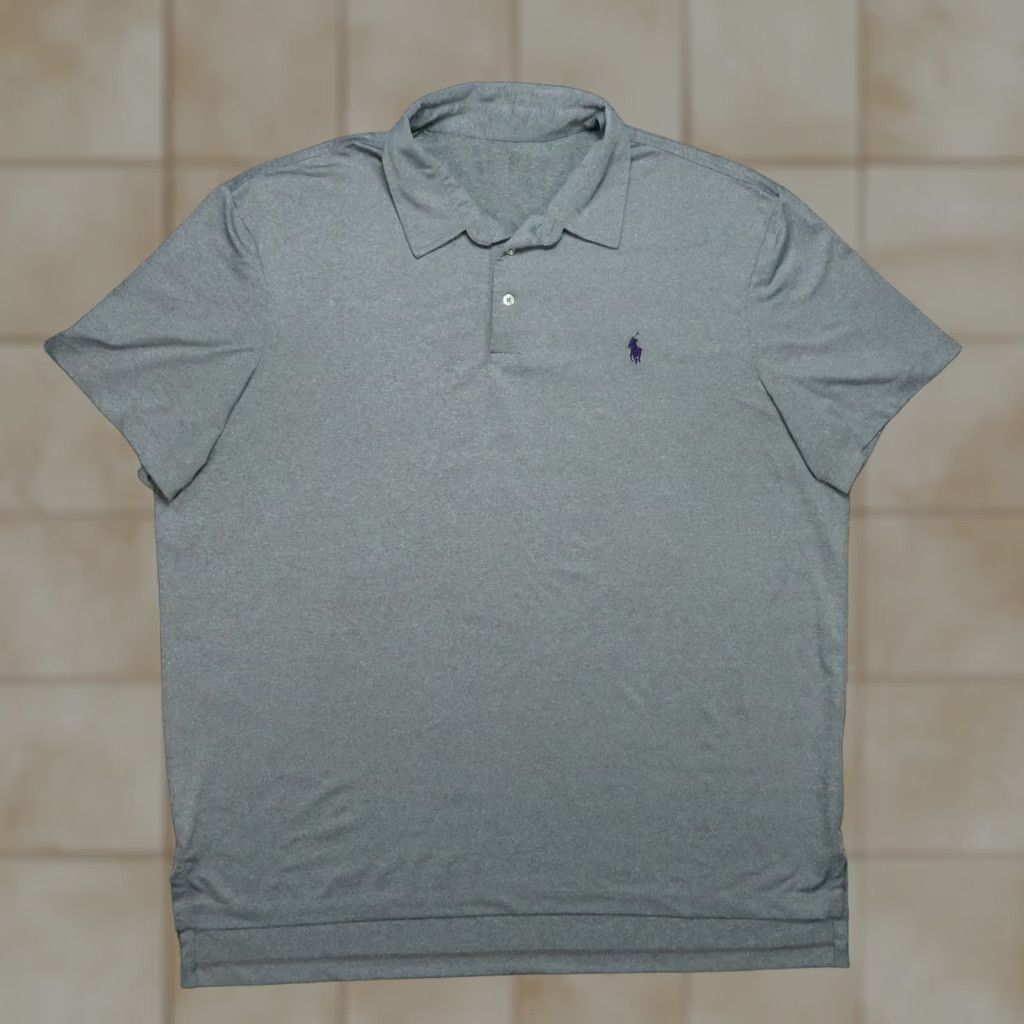Polo Ralph Lauren Polo Ralph Lauren Shirt Mens 2XL Gray Classic Fit Short Sleeve Polo Shirt 2XL Gray Mens Polo Ralph Lauren Shirt Size US XXL / EU 58 / 5 - 1 Thumbnail