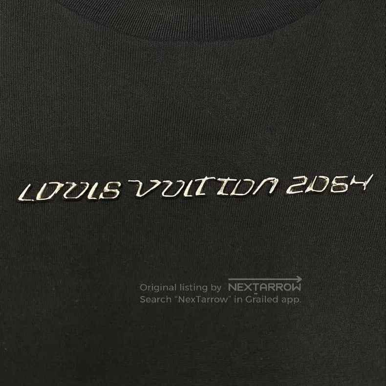 Louis Vuitton Louis Vuitton Metal Logo 2054 Short Sleeve Size US L / EU 52-54 / 3 - 3 Thumbnail