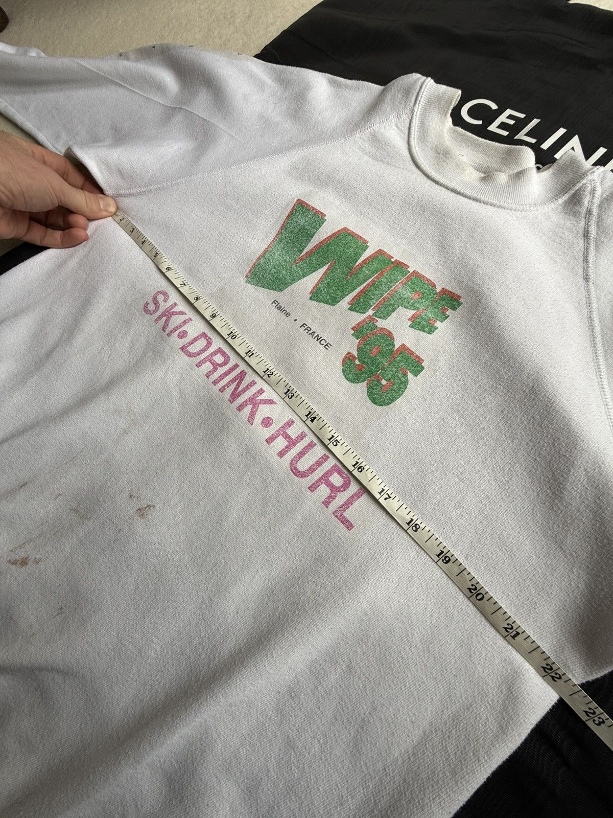 Vintage Vintage 1995 Marlboro white ski sweater archive grail Tour Size US XL / EU 56 / 4 - 5 Thumbnail
