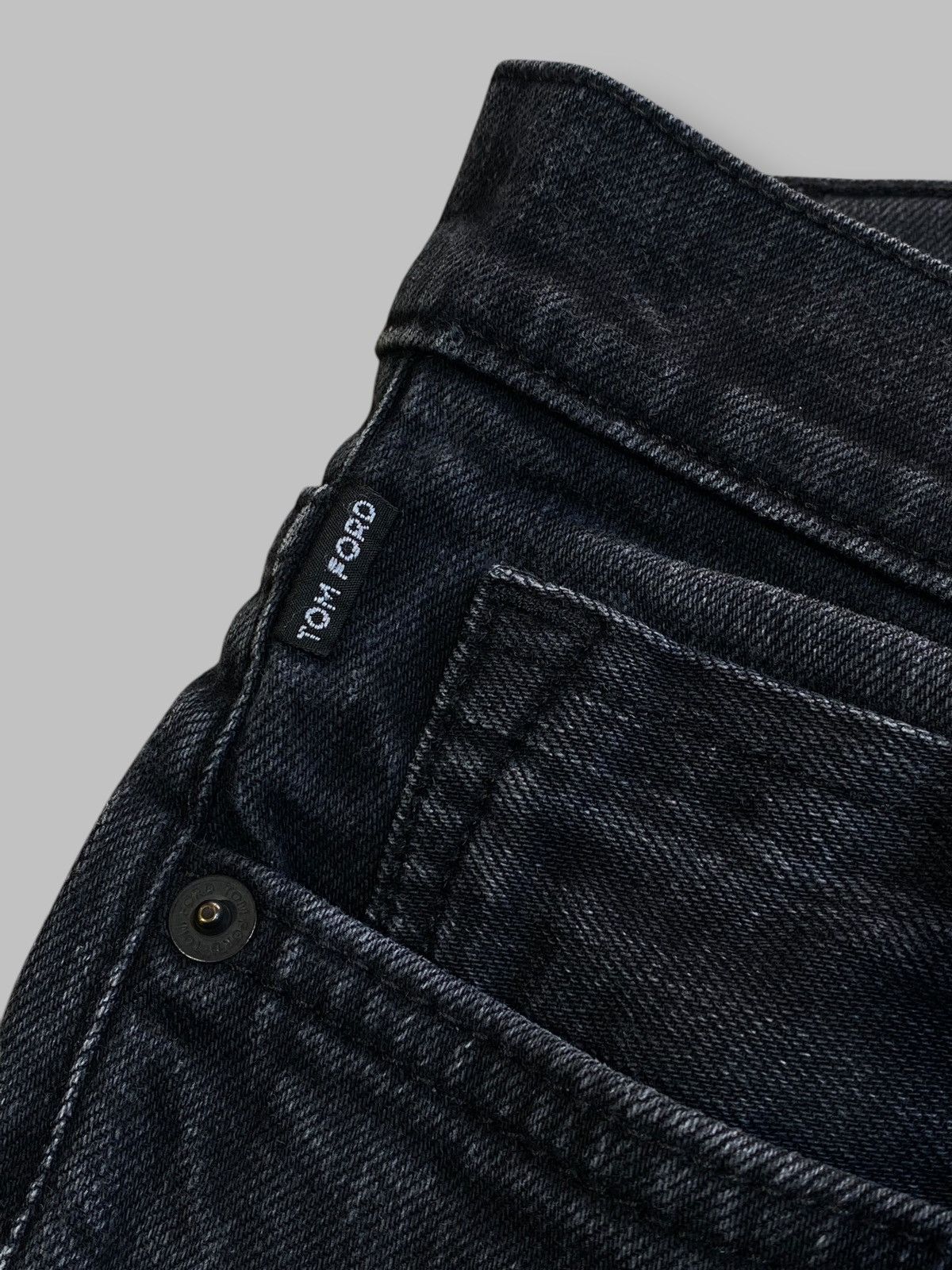 Tom Ford Tom Ford Slim Fit Button Closure Selvedge Denim Jeans Size US 34 / EU 50 - 14 Thumbnail