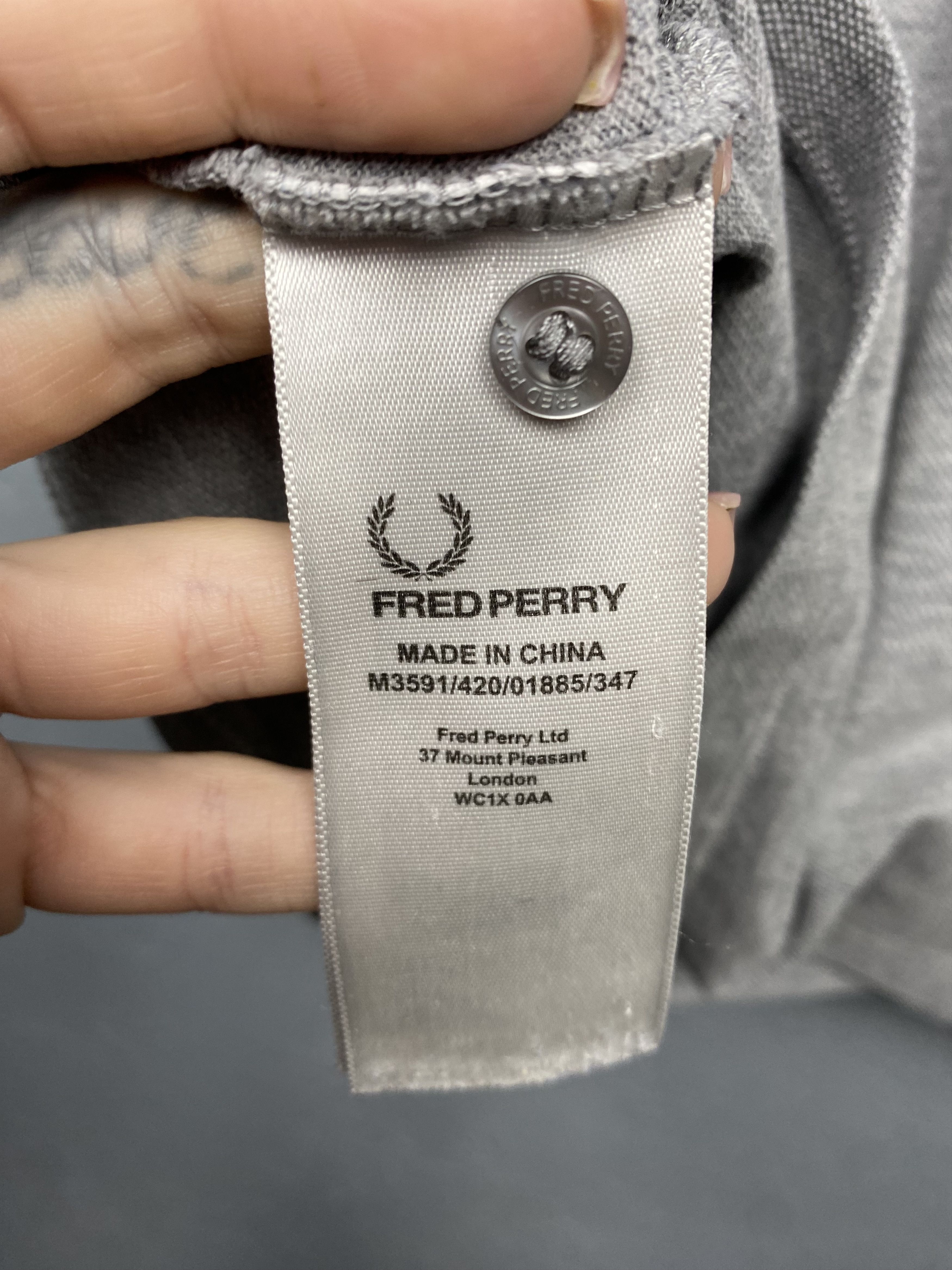 Fred Perry × Vintage Fred Perry Vintage Mens Polo Shirt Size XXL Size US XXL / EU 58 / 5 - 5 Thumbnail