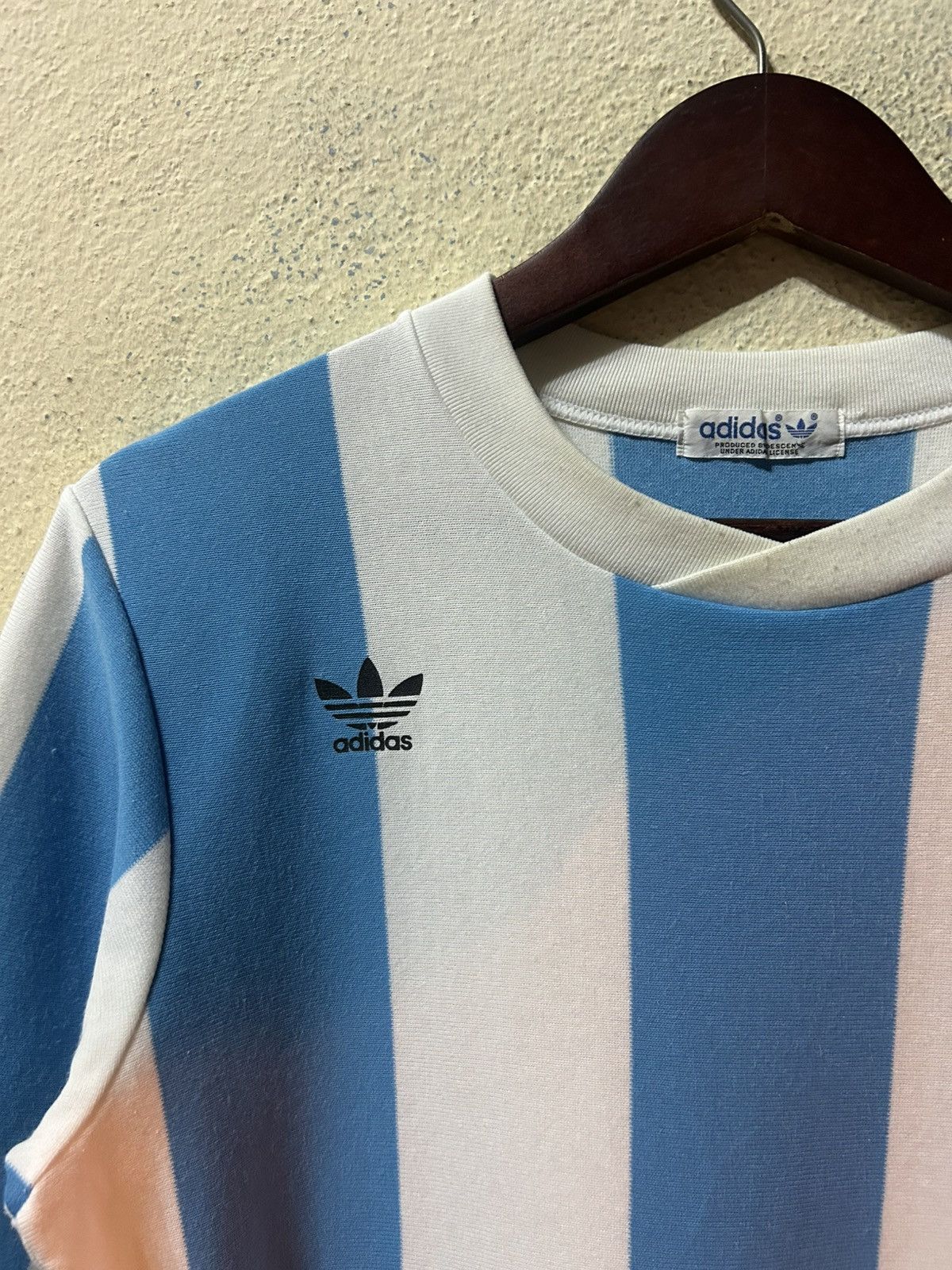 Adidas Vintage 80’s Adidas Argentina Jersey Size US M / EU 48-50 / 2 - 7 Thumbnail