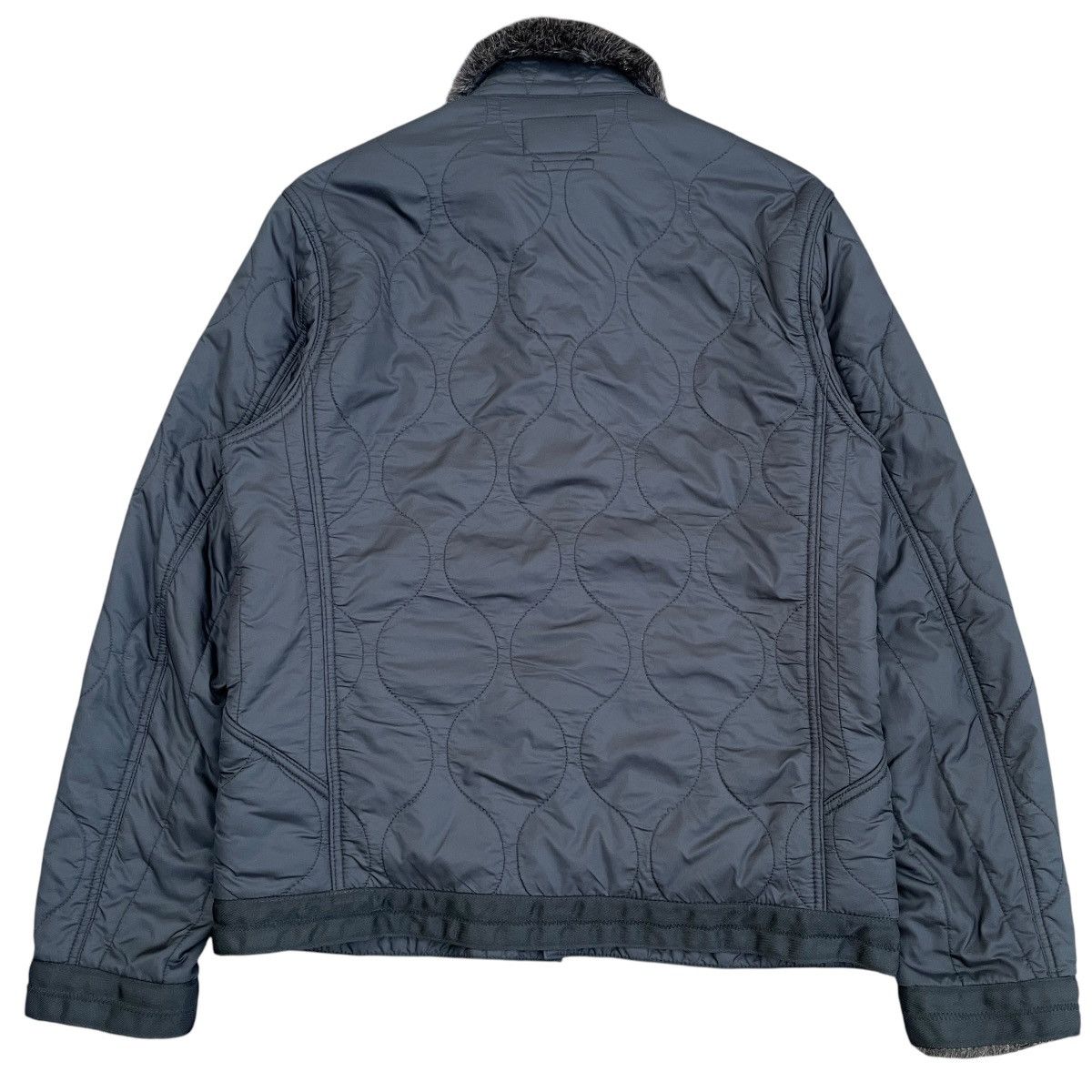 Beams Plus × If Six Was Nine × Japanese Brand Beams Quilted Faux Fur Deck Bomber Jacket Size US M / EU 48-50 / 2 - 2 Thumbnail