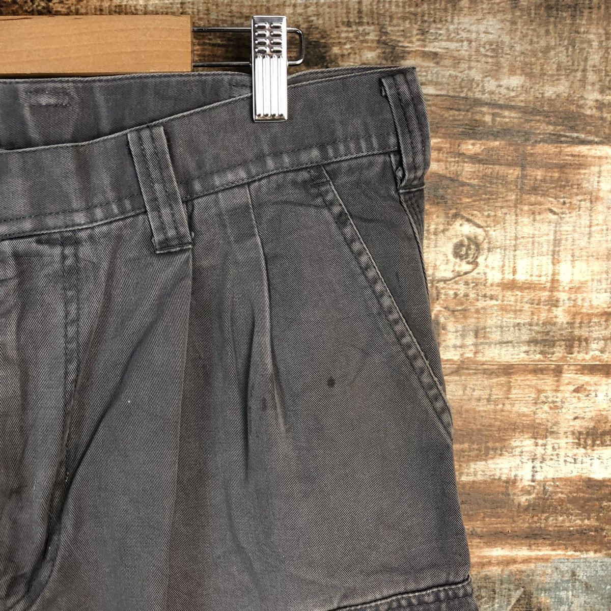 Japanese Brand DL Japanese Brand Grey Cargo Multipocket Pants #C119 Size US 32 / EU 48 - 8 Thumbnail