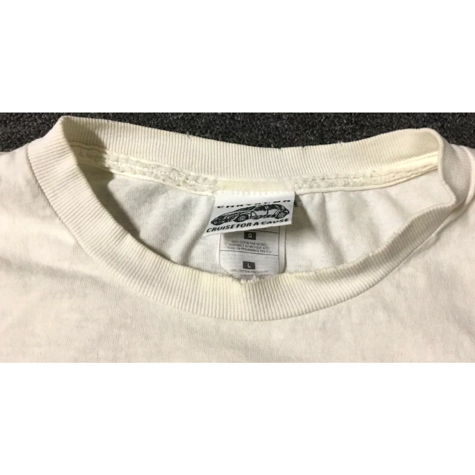 Vintage Vtg Chrysler PT Cruiser Promo Faded Shirt L Distressed Car Grunge 90s Size US L / EU 52-54 / 3 - 4 Thumbnail
