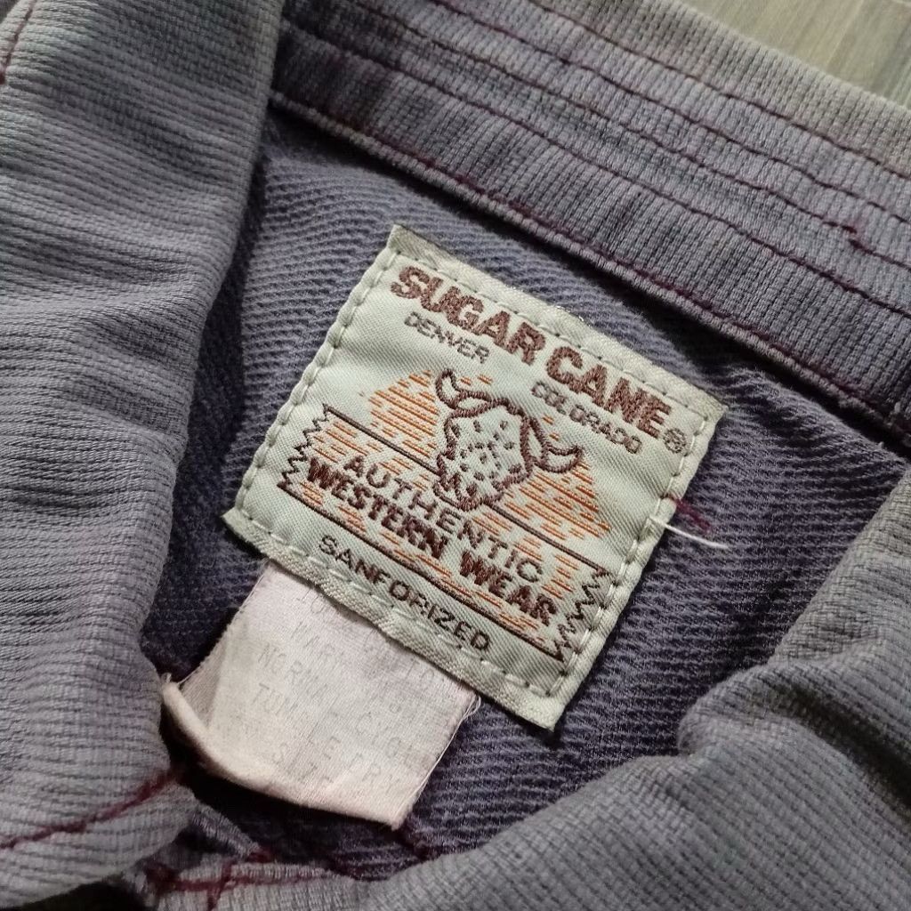 Sugar Cane Vintage Sugar Cane Faded Denim Jacket Size US S / EU 44-46 / 1 - 3 Thumbnail