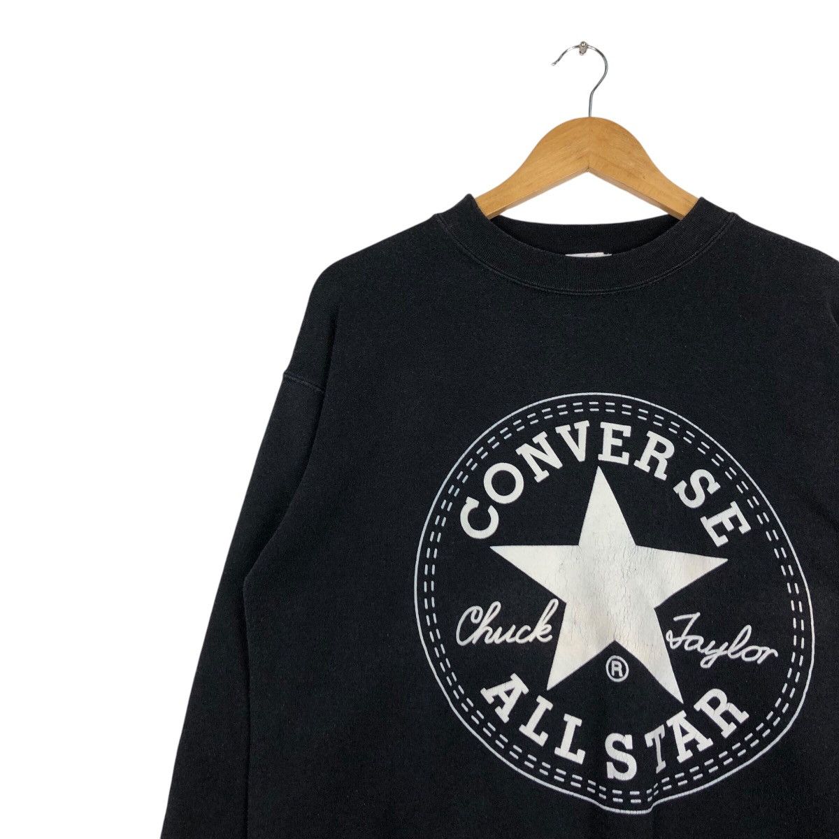 Converse × Vintage Vintage Converse Big Logo 90s Sweatshirt Medium Size Size US M / EU 48-50 / 2 - 6 Thumbnail