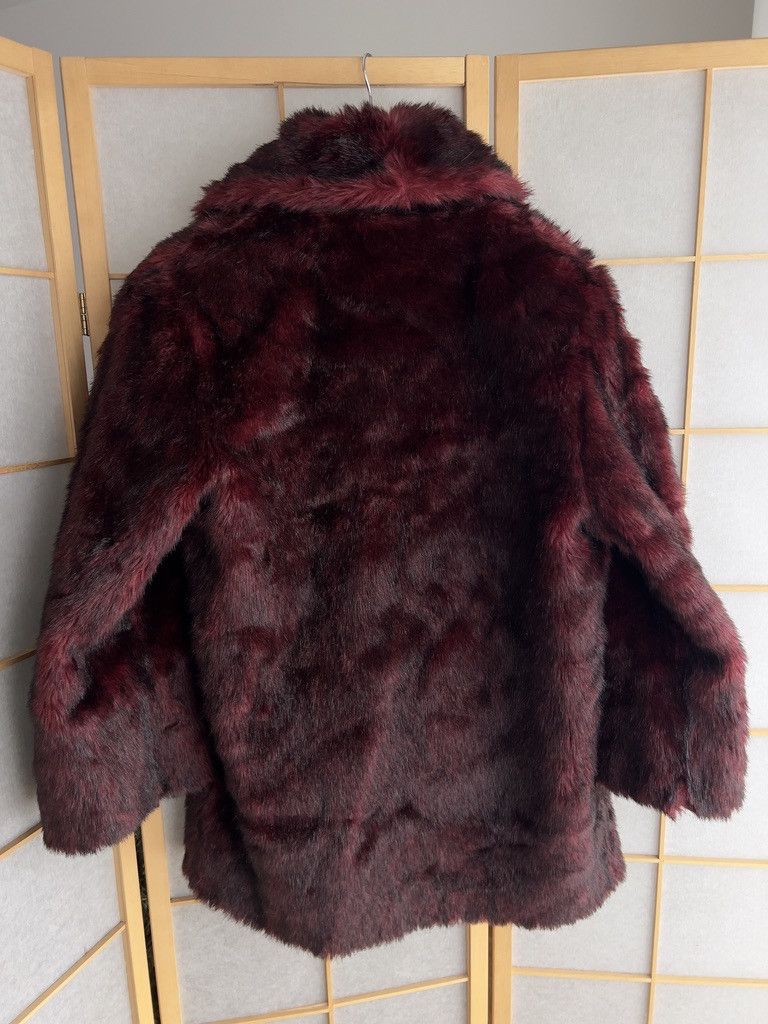 Hysteric Glamour Crazy 00s red faux fur jacket avant garde y2k japanese fuzzy Size L / US 10 / IT 46 - 11 Thumbnail