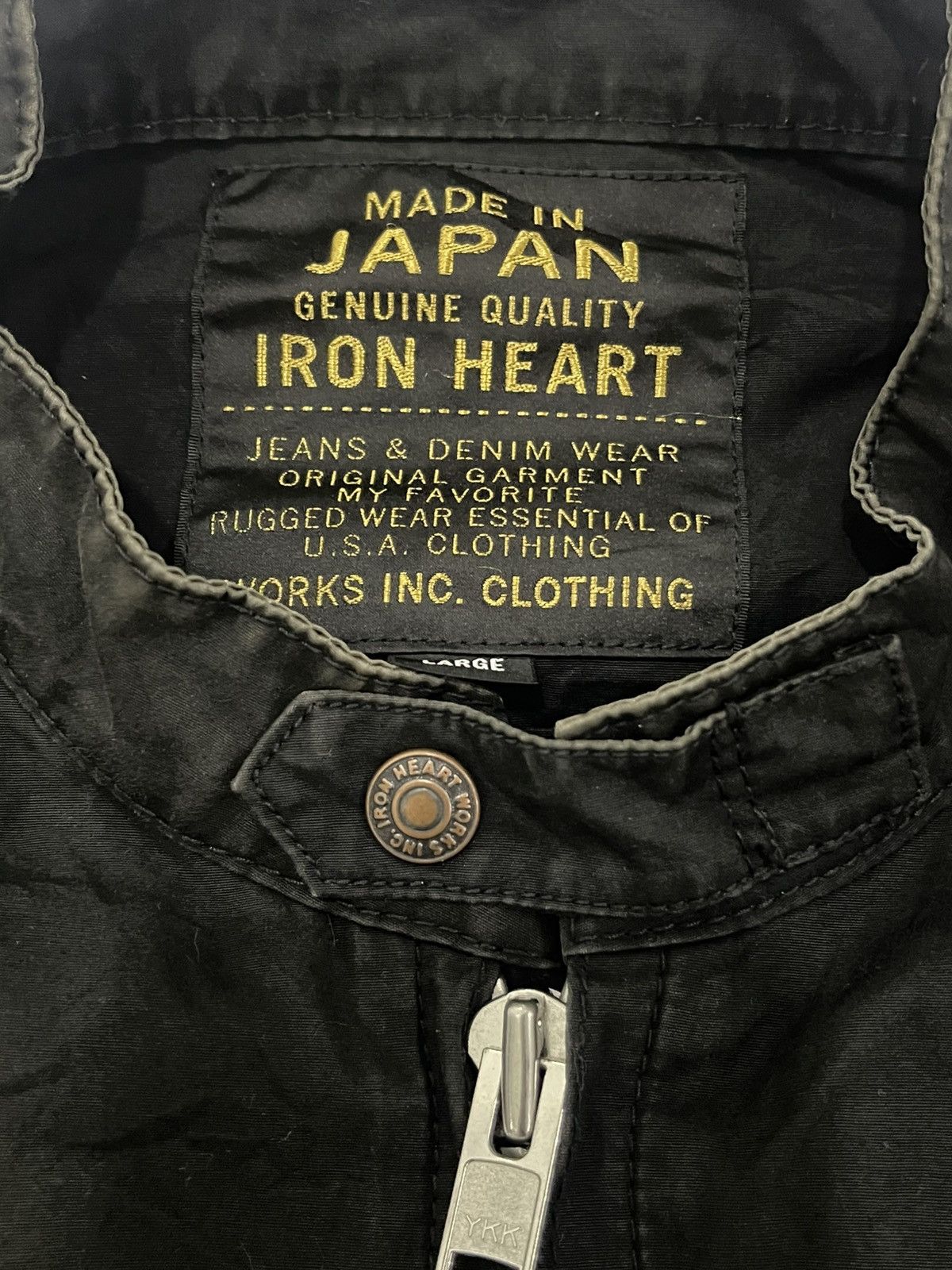 Iron Heart Iron Heart men's and made from heavyweight fabrics with a focus on workwear and biker culturel Size US L / EU 52-54 / 3 - 2 Thumbnail